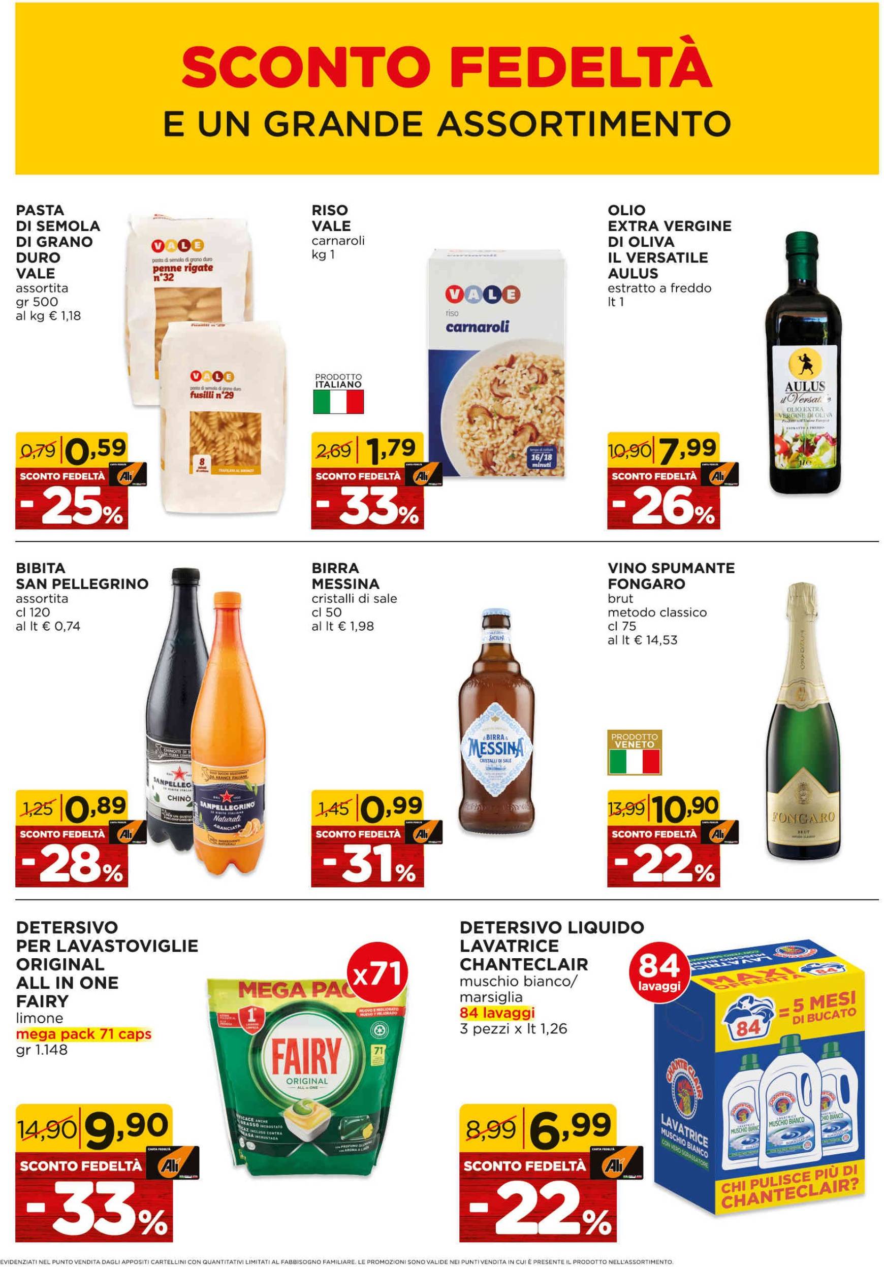 Volantino Ali - Sconto fedeltà valido dal 14.11. al 27.11. 3