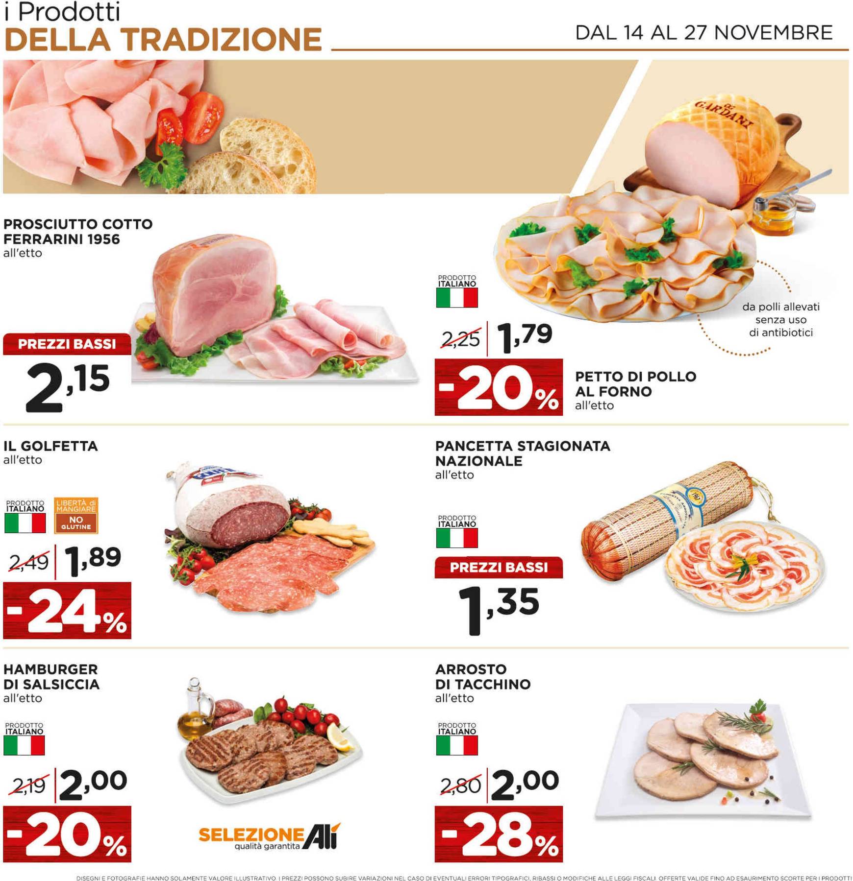 Volantino Ali - Aliper - Prezzi 1,2,3€ valido dal 14.11. al 27.11. 12