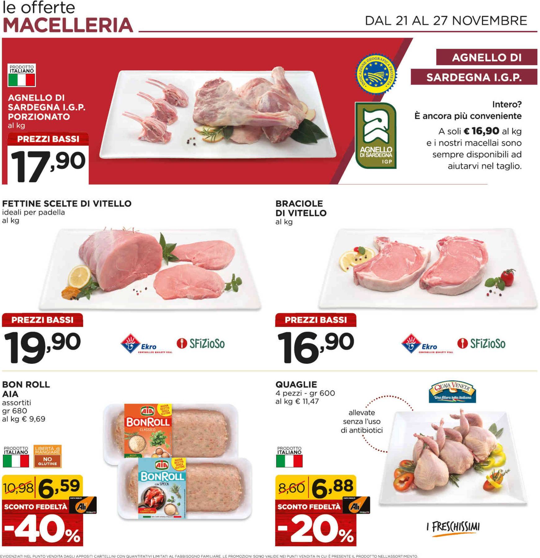 Volantino Ali - Aliper - Prezzi 1,2,3€ valido dal 14.11. al 27.11. 9