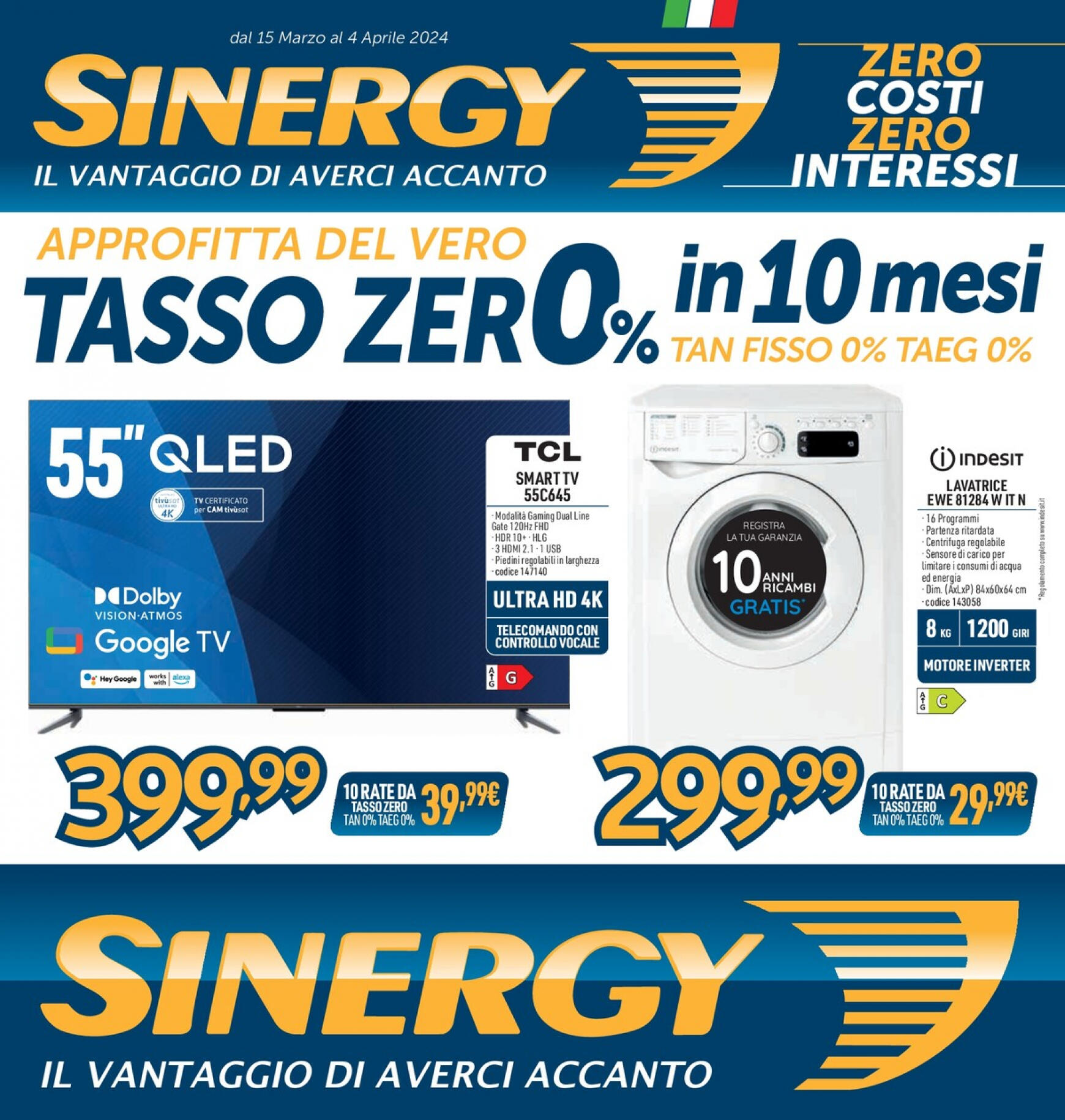 Sinergy valido da 15.03.2024