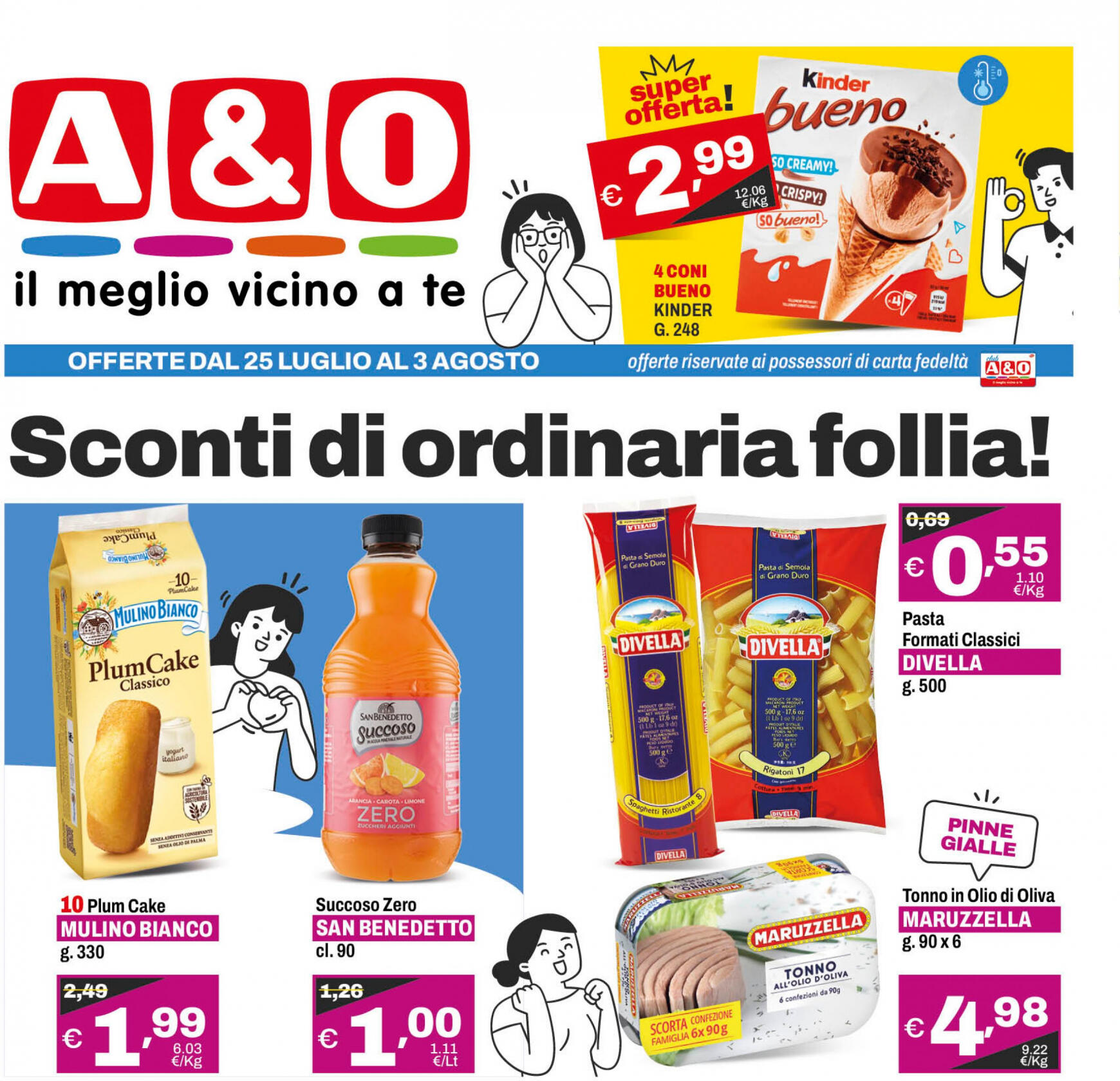 Nuovo volantino A&O 25.07. - 03.08.