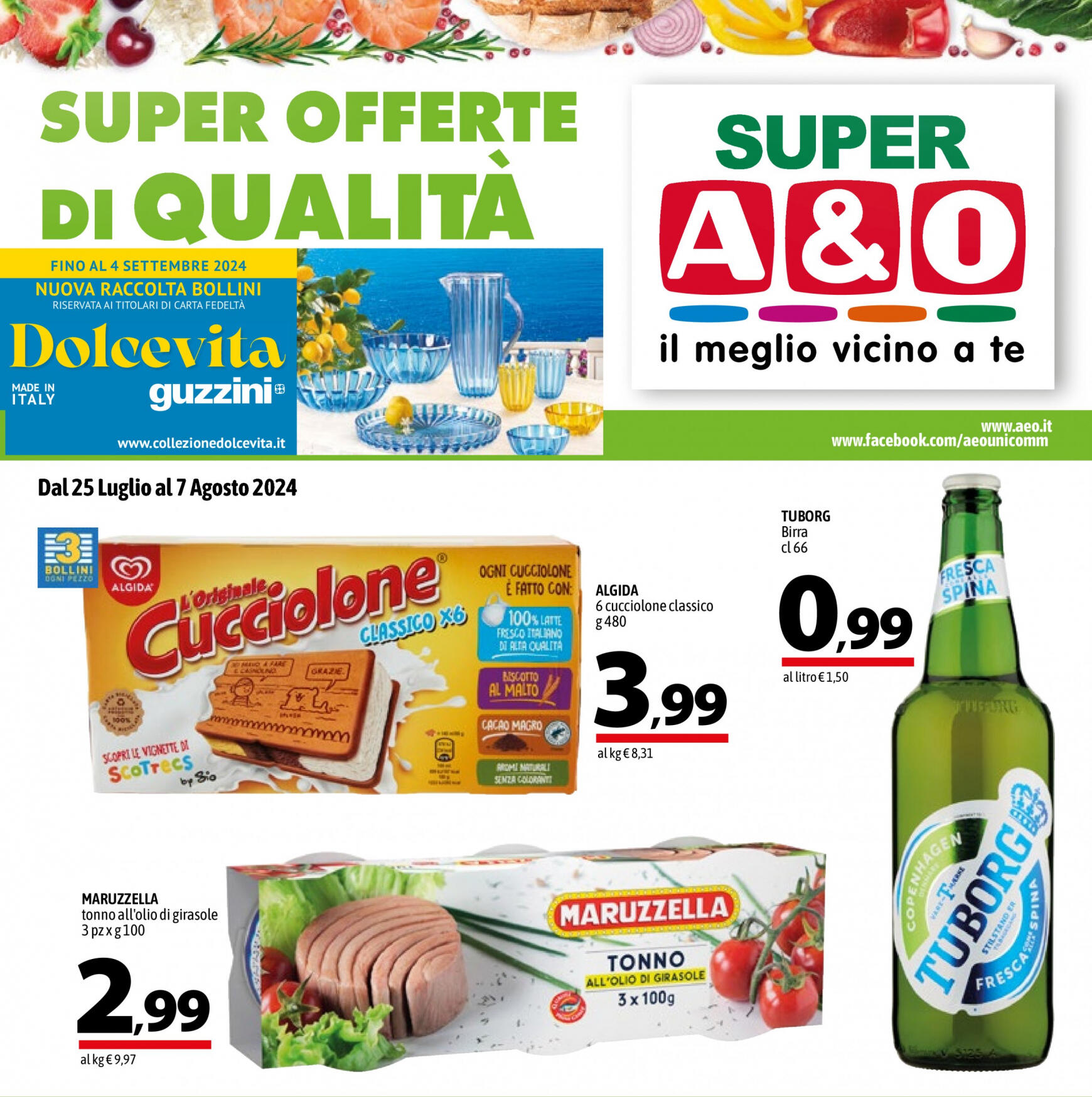 Nuovo volantino A&O 25.07. - 07.08.