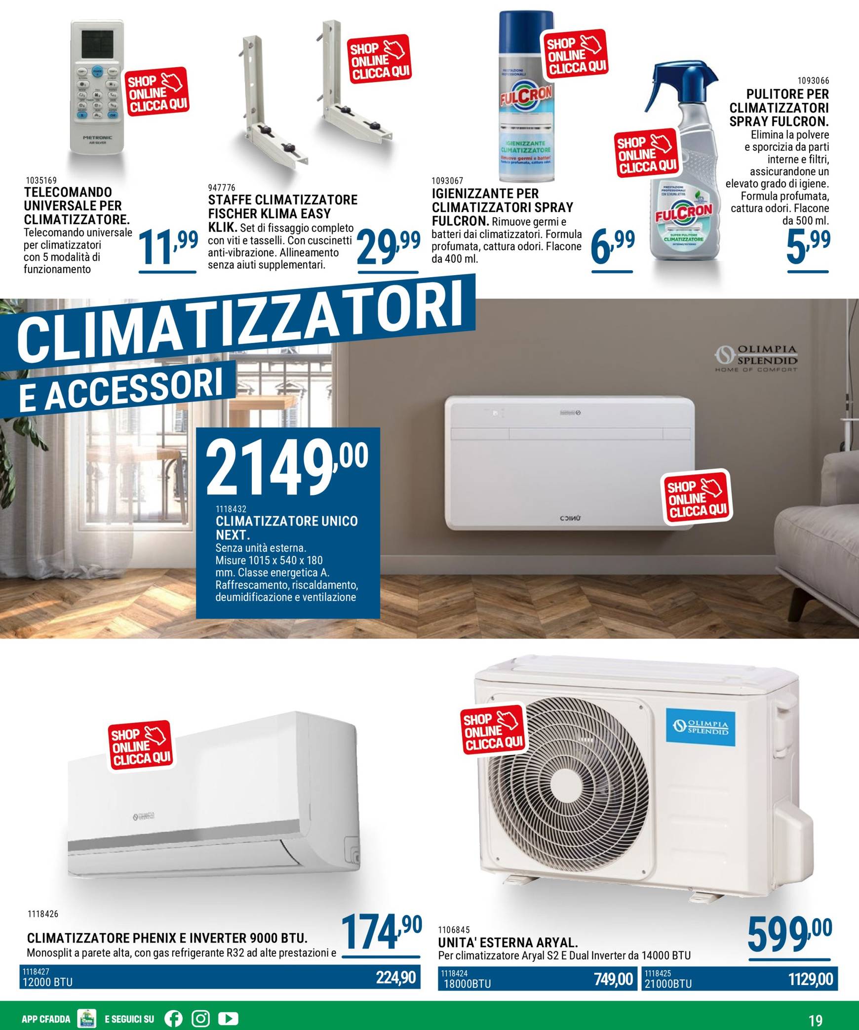 Nuovo volantino CFADDA 01.10. - 28.02. 19