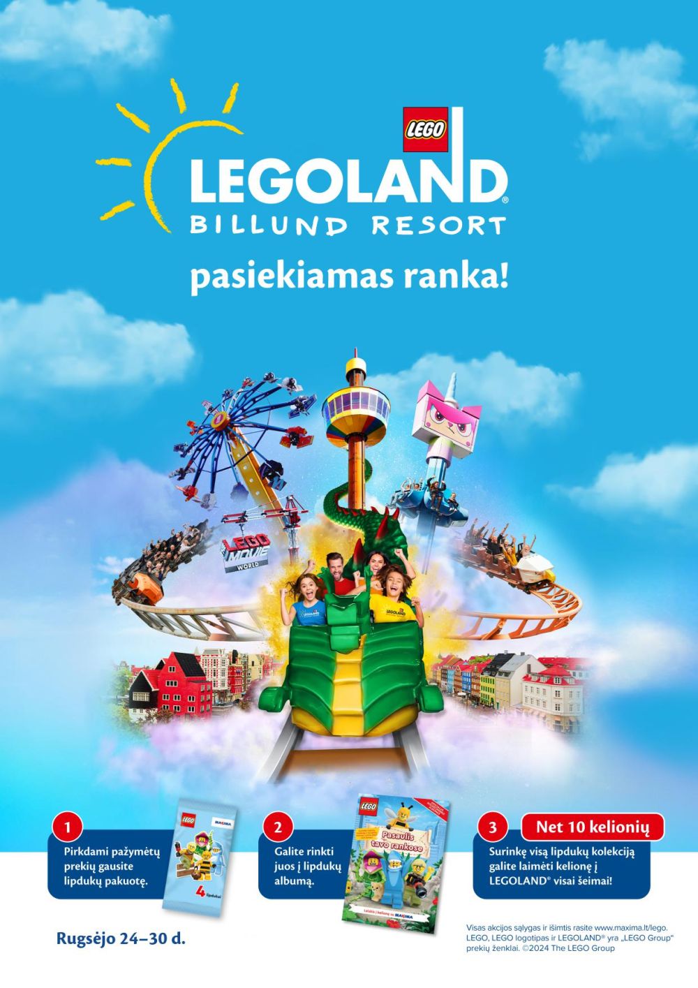 MAXIMA - LEGOLAND® pasiekiamas ranka! (2024 09 24 - 2024 09 30)