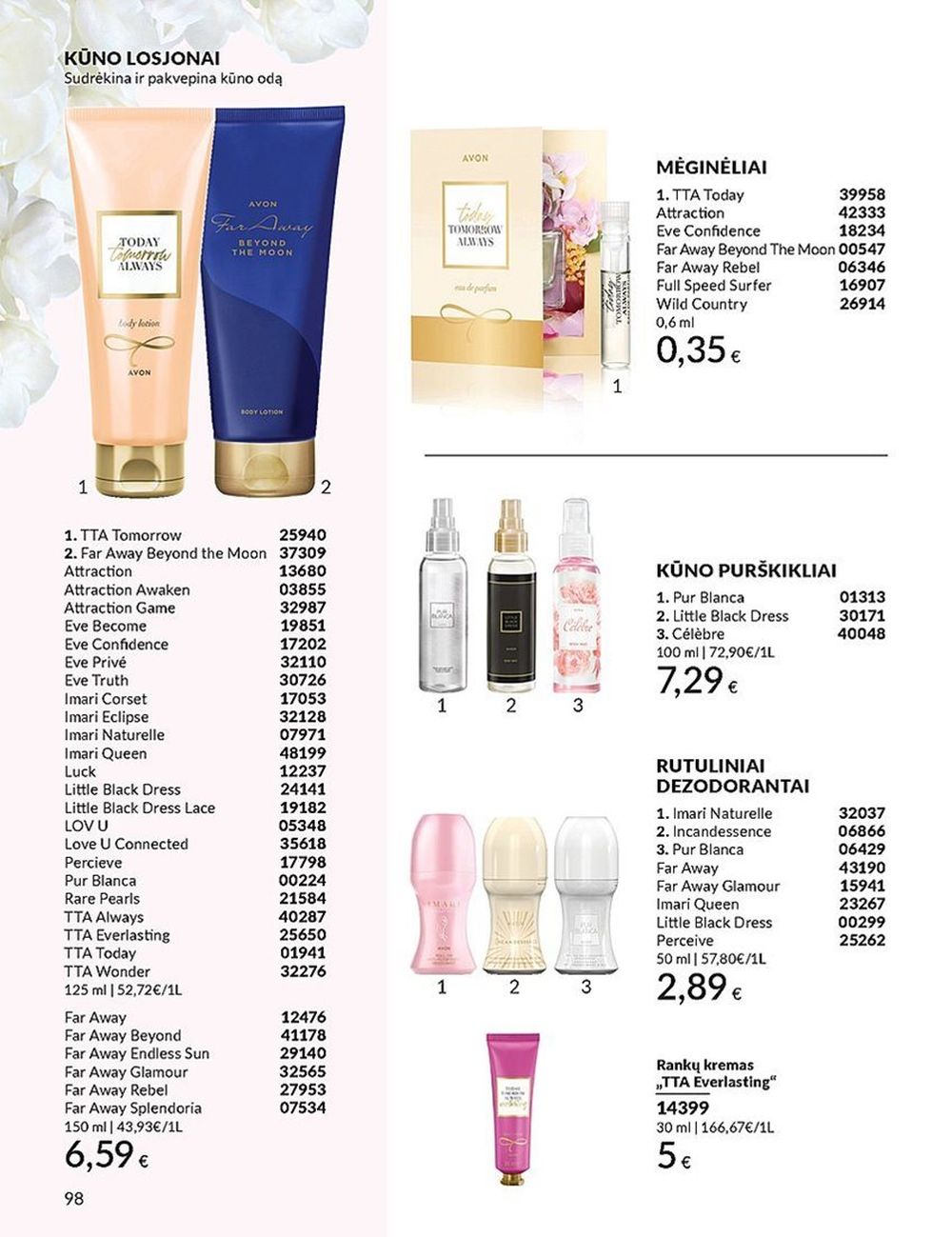 AVON - Katalogas (2024 07 01 - 2024 07 31) 98