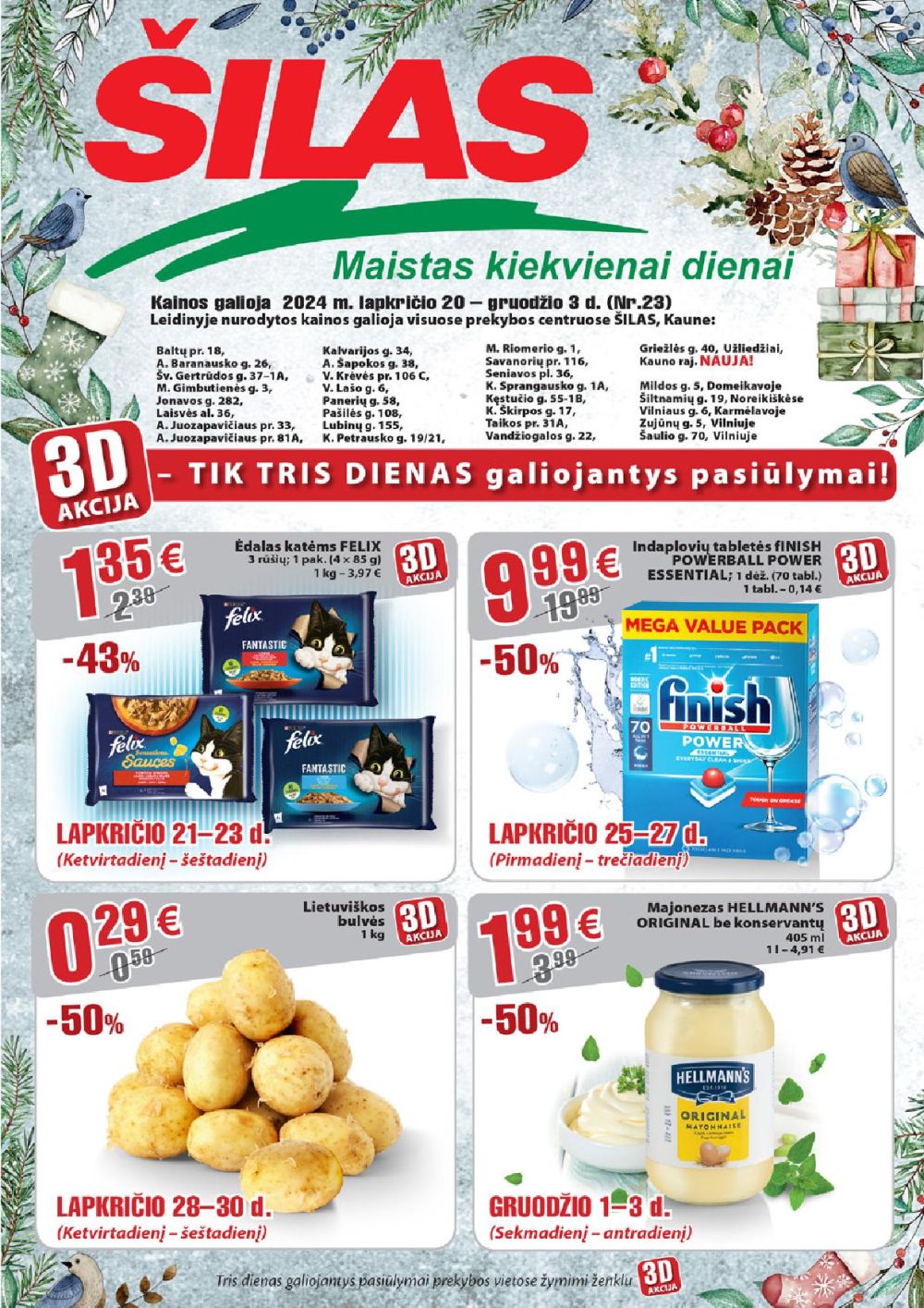 ŠILAS - Leidinys Nr.23 (2024 11 20 - 2024 12 03)