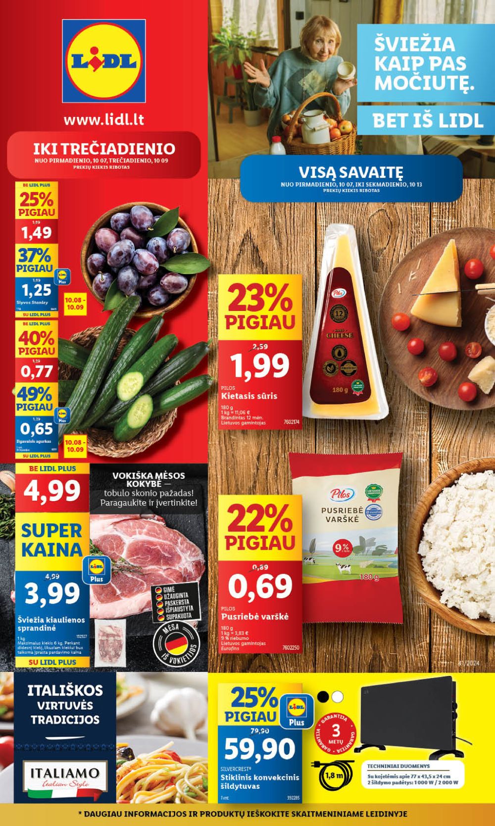 LIDL - Maisto prekių pasiūlymai (2024 10 10 - 2024 10 13) 13