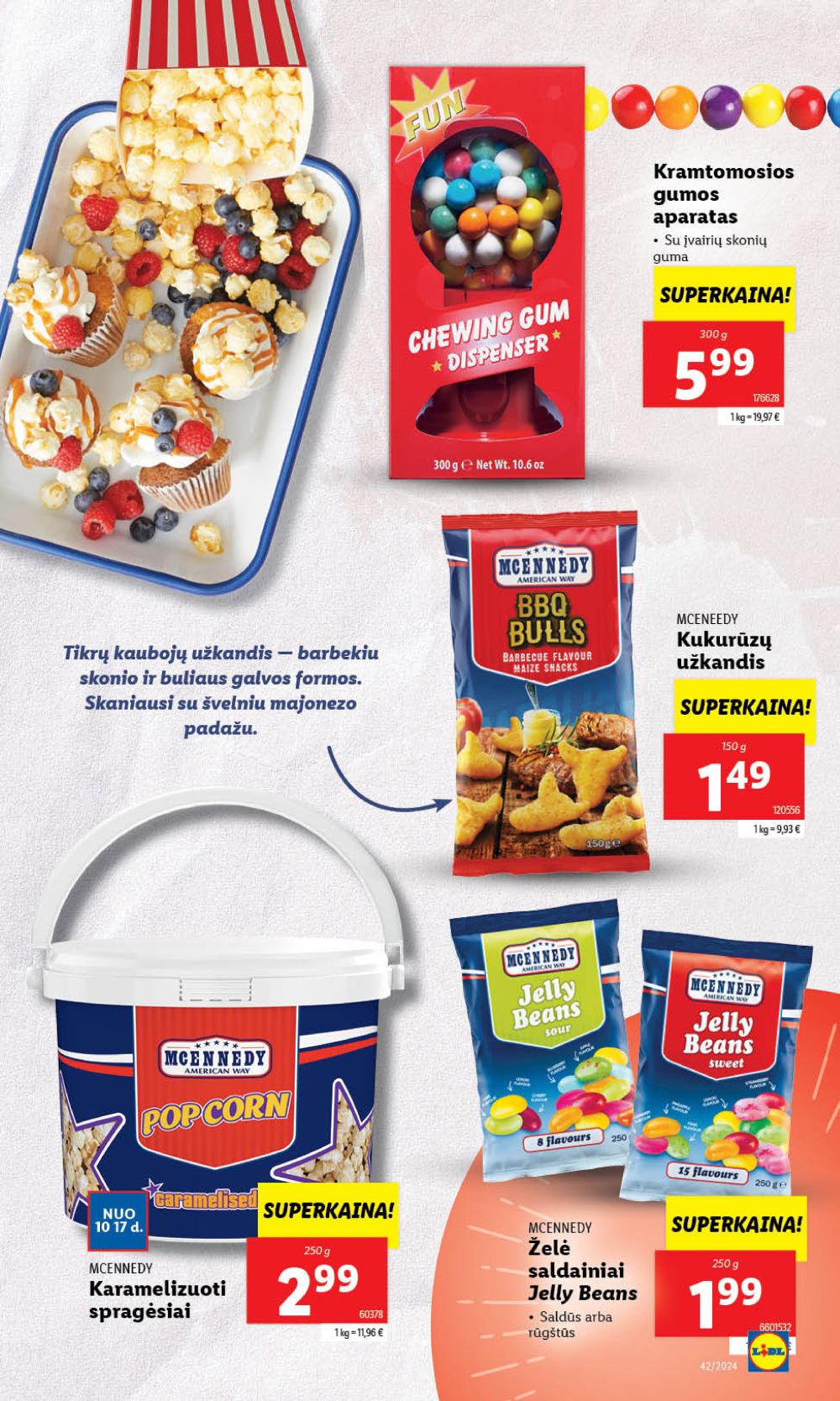 LIDL - Amerikietiškos virtuvės tradicijos (2024 10 14 - 2024 10 20) 7