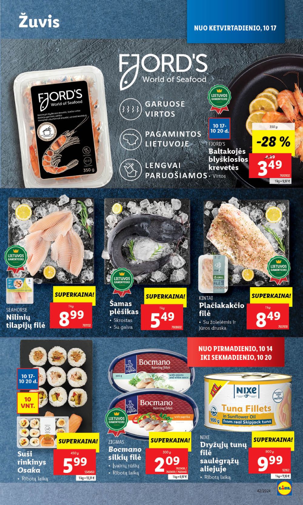 LIDL - Maisto prekių pasiūlymai (2024 10 14 - 2024 10 20) 29