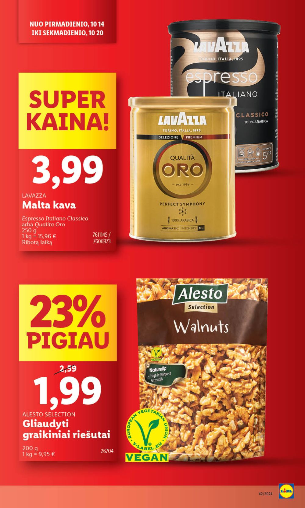 LIDL - Maisto prekių pasiūlymai (2024 10 14 - 2024 10 20) 8