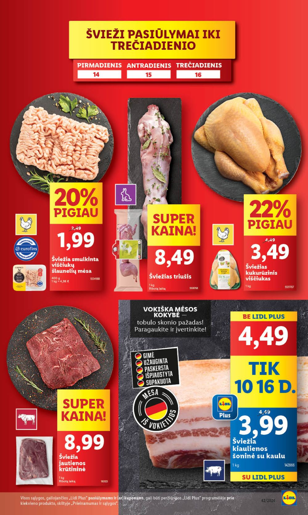 LIDL - Maisto prekių pasiūlymai (2024 10 14 - 2024 10 20) 5