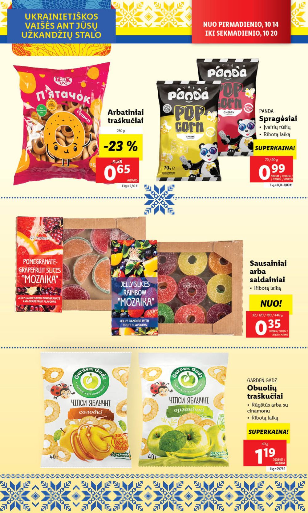 LIDL - Maisto prekių pasiūlymai (2024 10 14 - 2024 10 20) 23