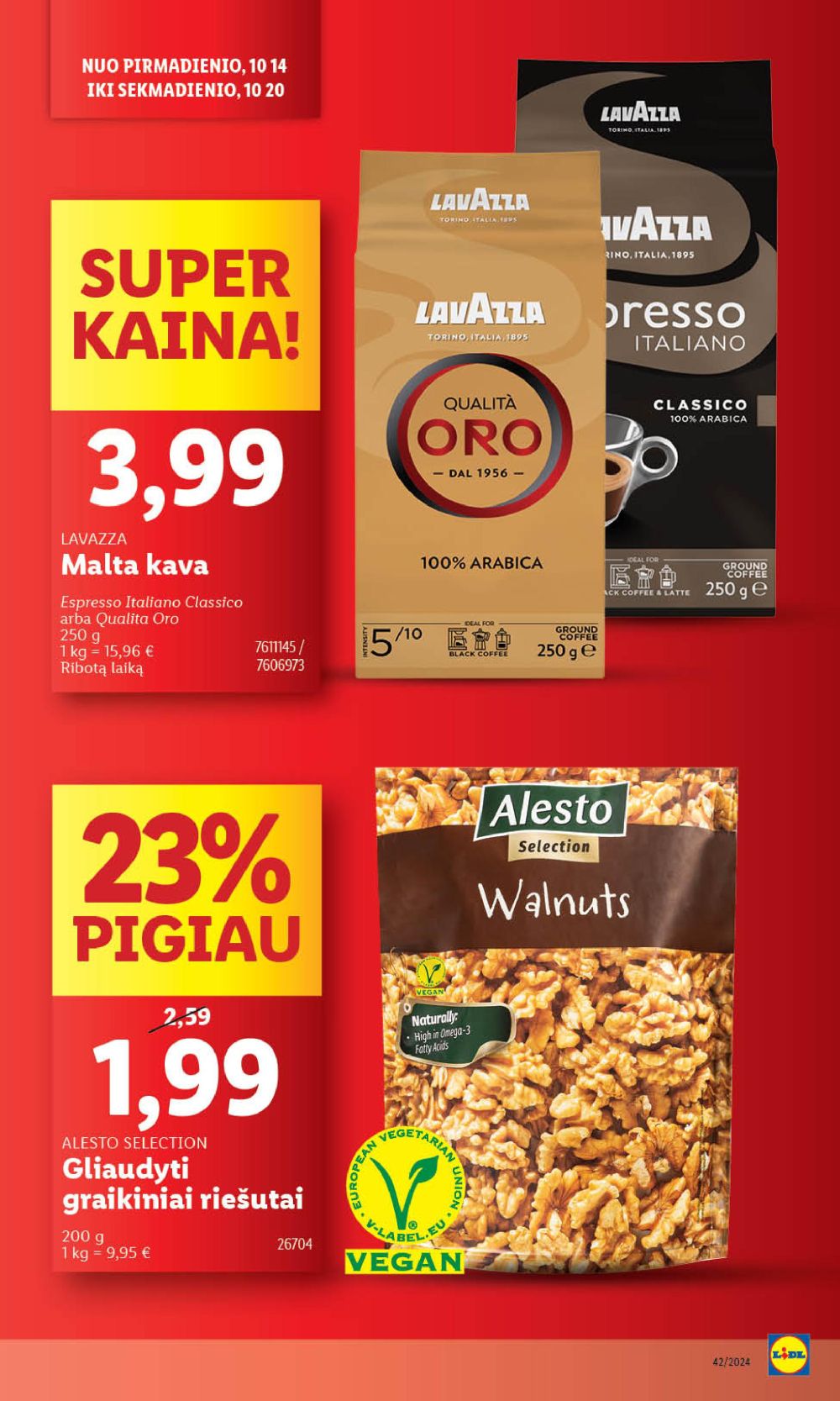 LIDL - Maisto prekių pasiūlymai (2024 10 17 - 2024 10 20) 17