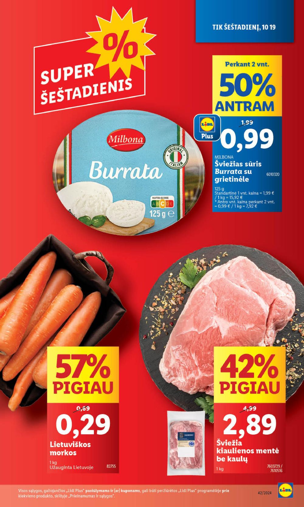 LIDL - Maisto prekių pasiūlymai (2024 10 17 - 2024 10 20) 2