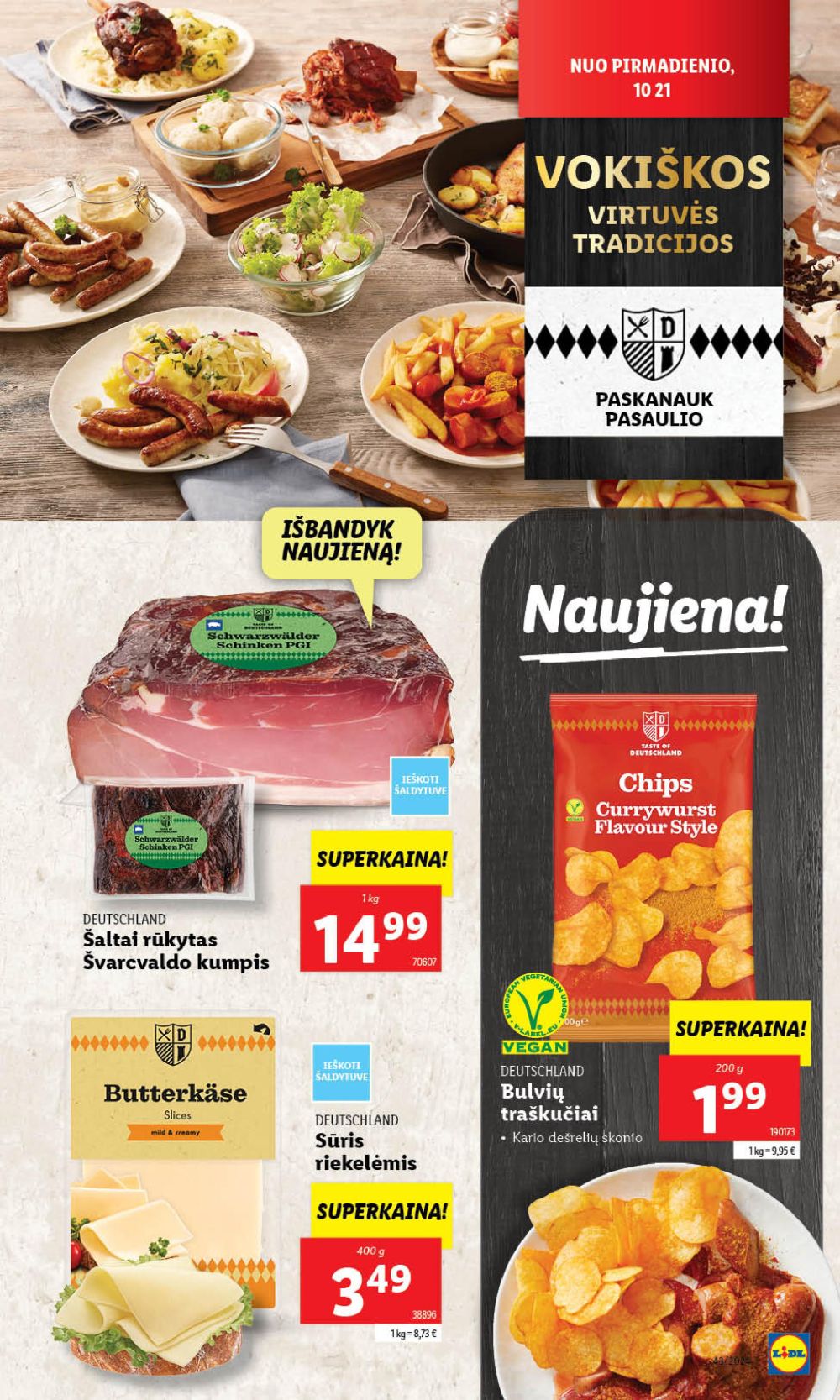 LIDL - Vokiškos virtuvės tradicijos (2024 10 21 - 2024 10 27) 1