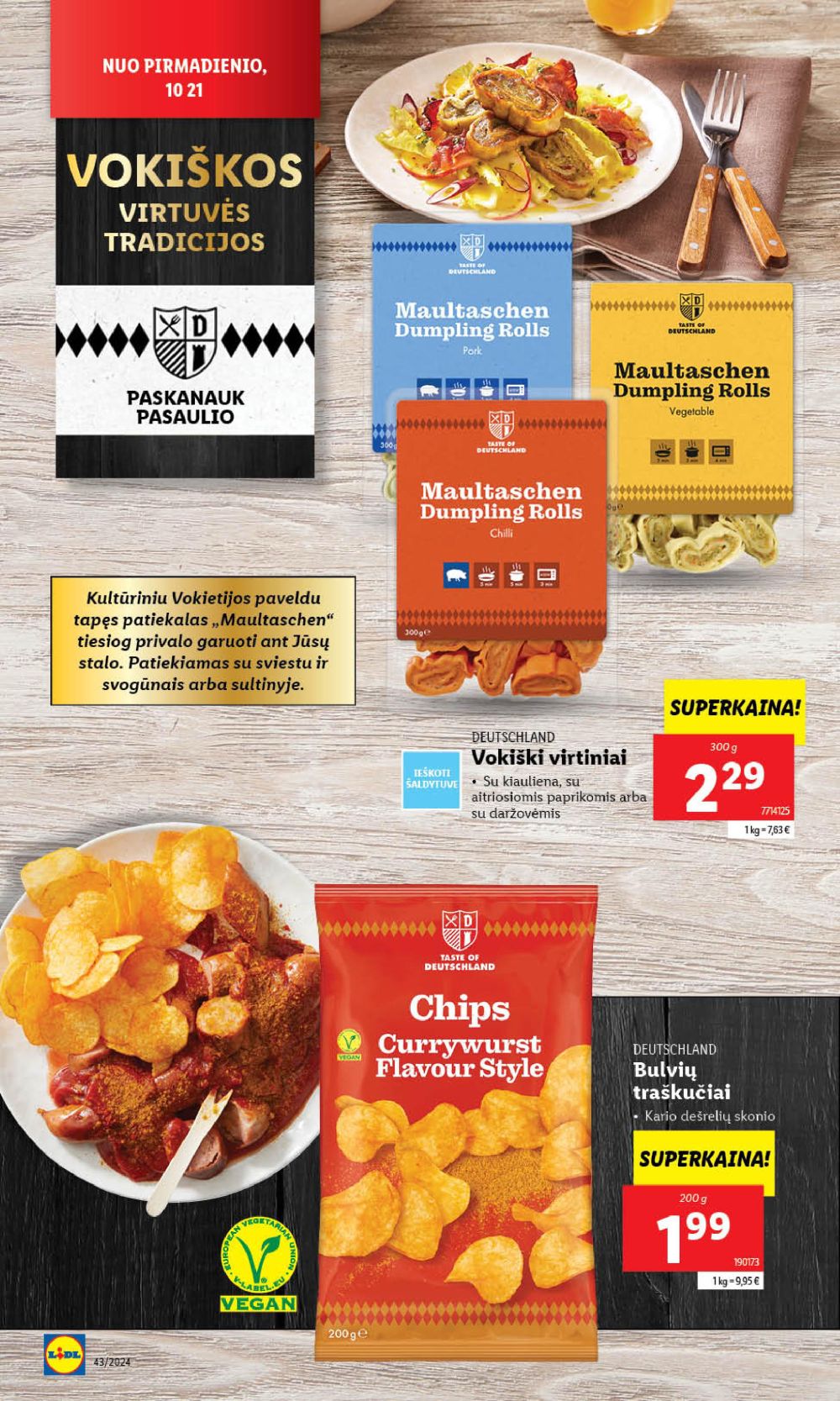 LIDL - Vokiškos virtuvės tradicijos (2024 10 21 - 2024 10 27) 4