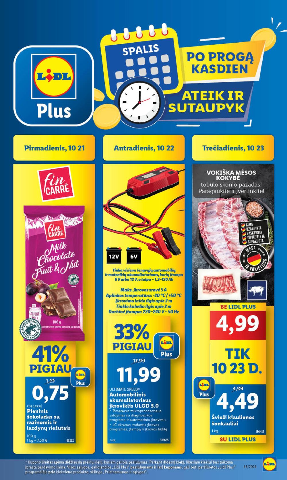 LIDL - Maisto prekių pasiūlymai (2024 10 21 - 2024 10 27) 24