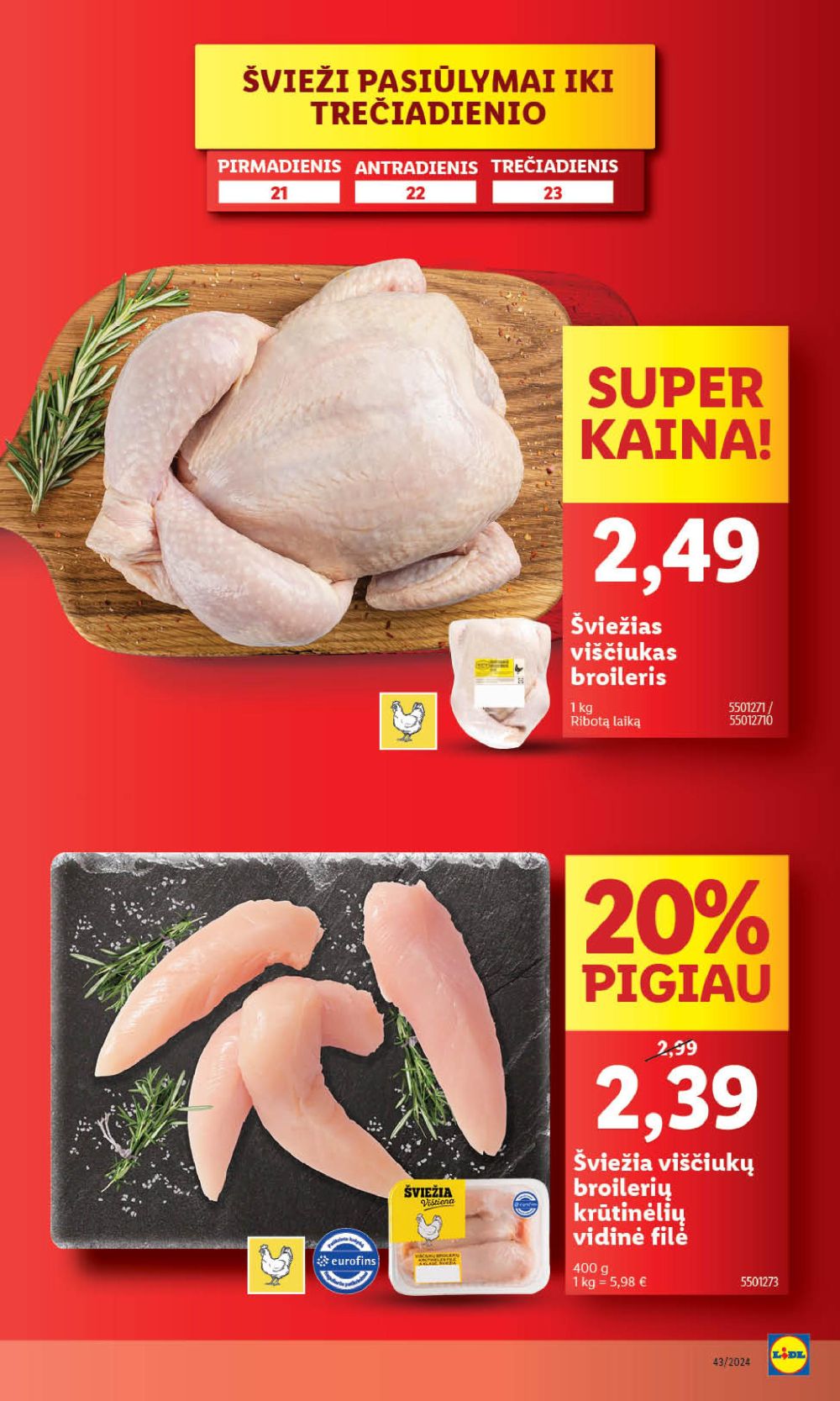 LIDL - Maisto prekių pasiūlymai (2024 10 21 - 2024 10 27) 4