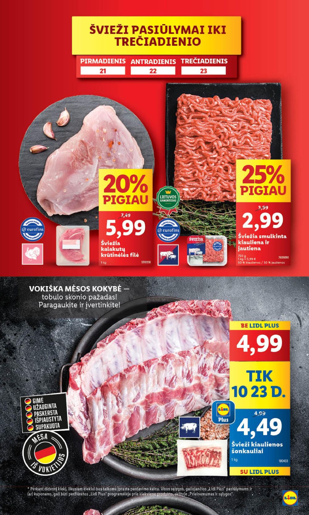 LIDL - Maisto prekių pasiūlymai (2024 10 21 - 2024 10 27) 5