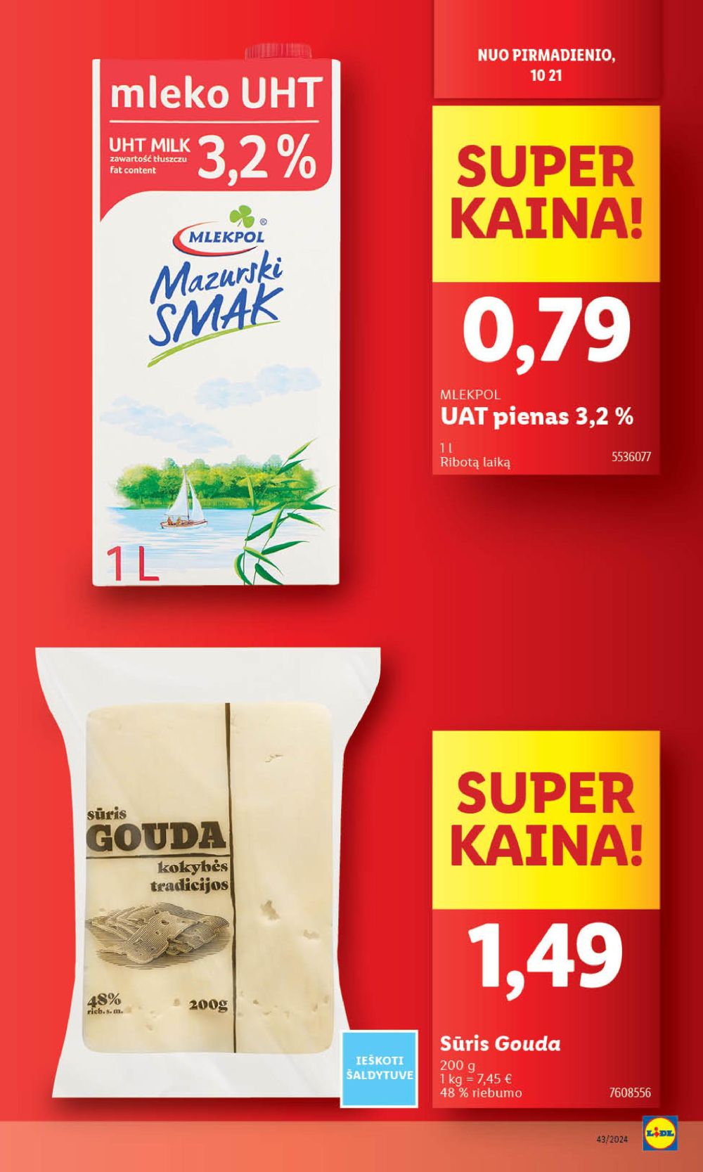 LIDL - Maisto prekių pasiūlymai (2024 10 21 - 2024 10 27) 13