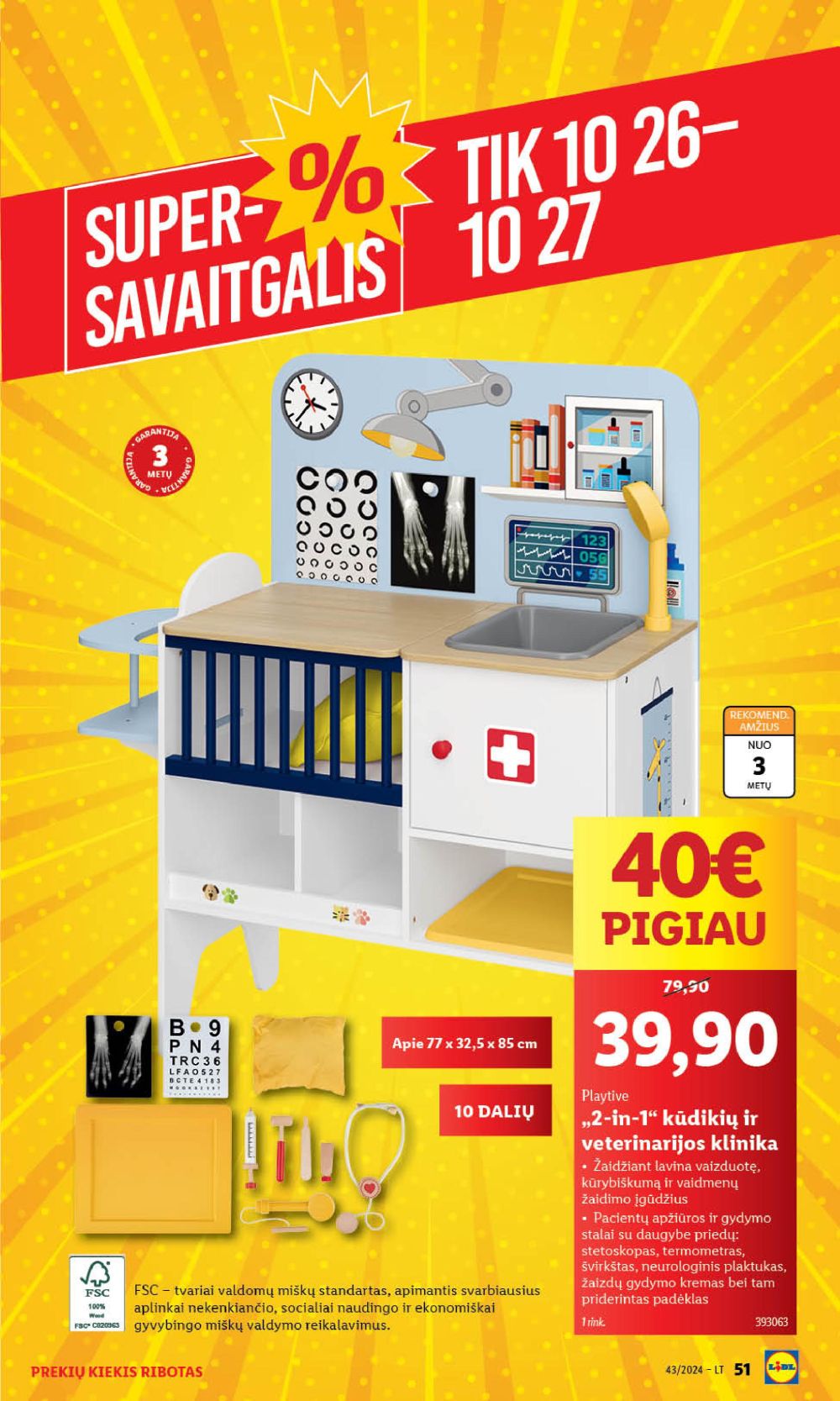 LIDL - Ne maisto prekių pasiūlymai (2024 10 21 - 2024 10 27) 47