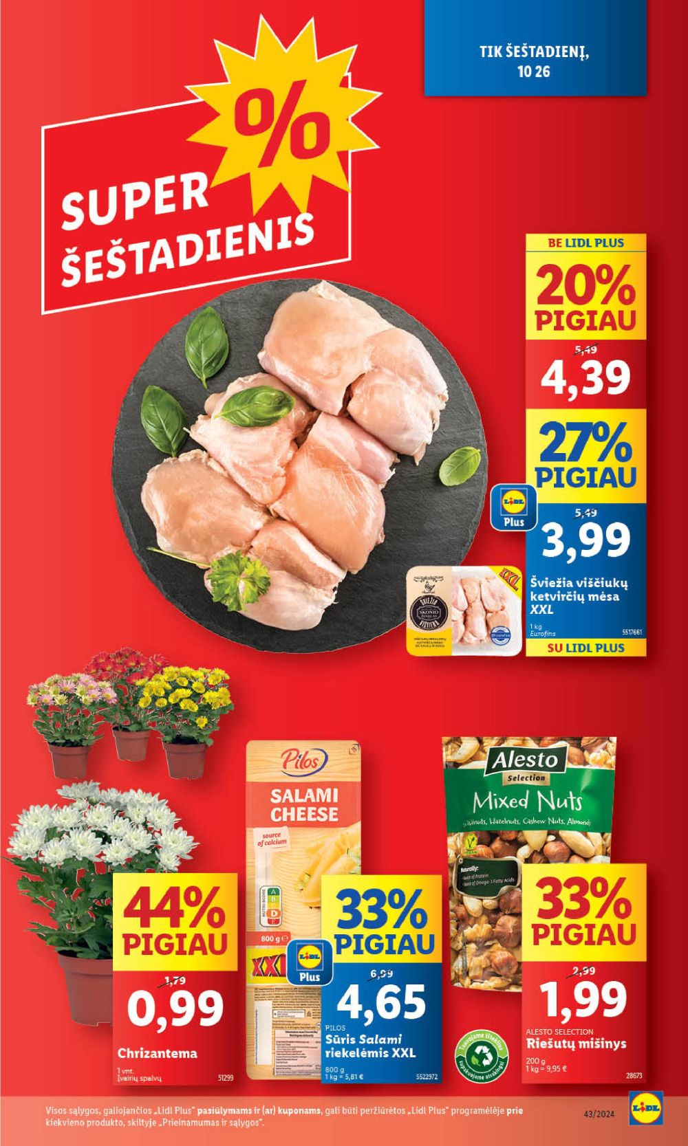 LIDL - Maisto prekių pasiūlymai (2024 10 24 - 2024 10 27) 2