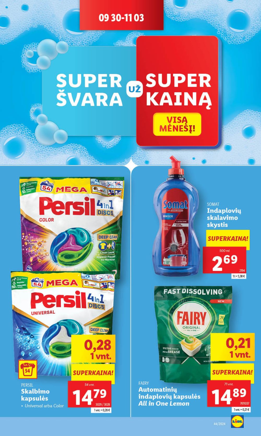 LIDL - Maisto prekių pasiūlymai (2024 10 28 - 2024 11 03) 34