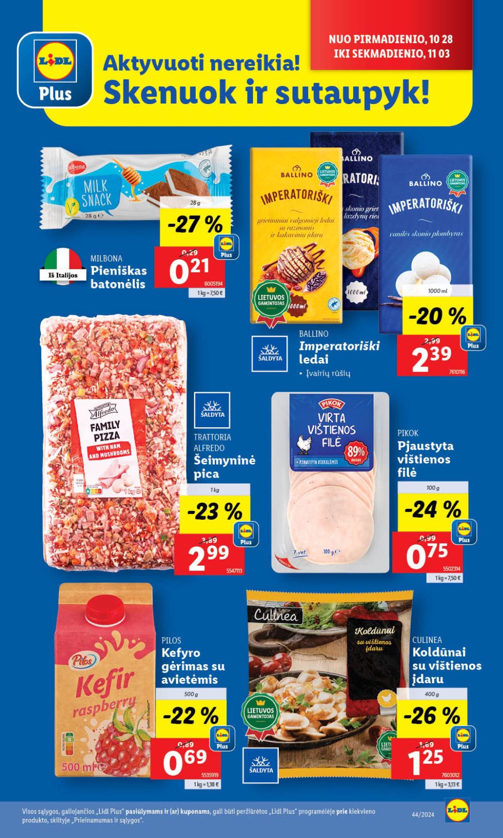 LIDL - Maisto prekių pasiūlymai (2024 10 28 - 2024 11 03) 13