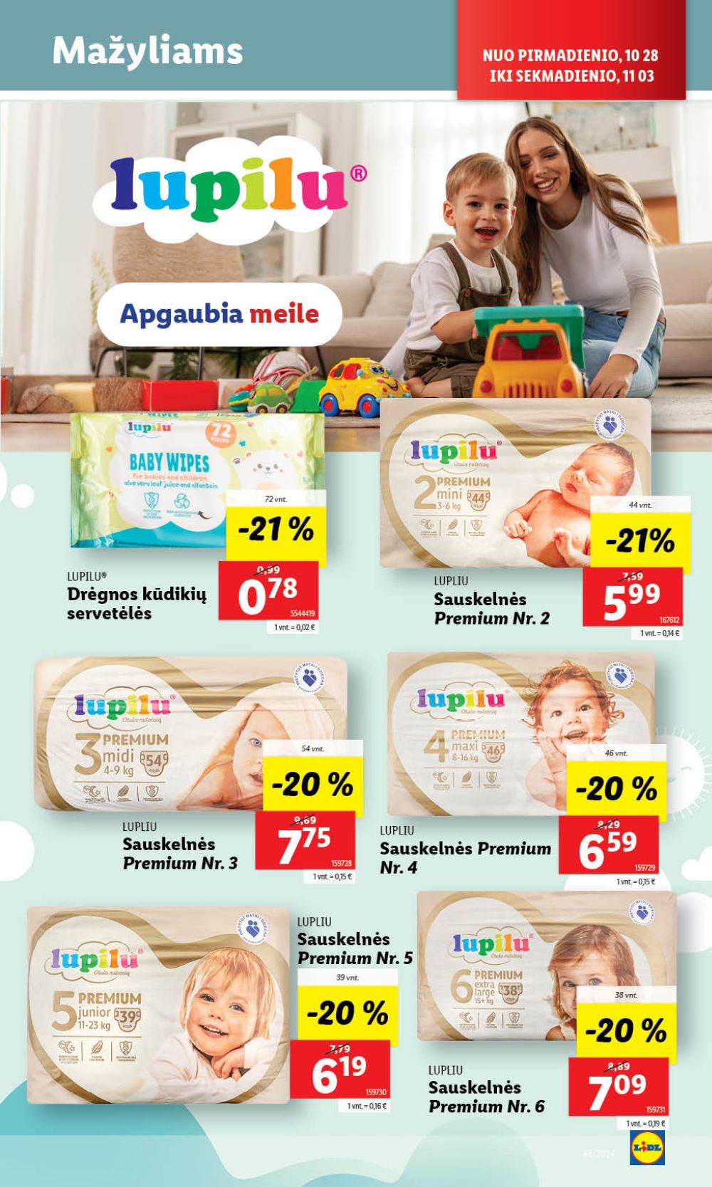 LIDL - Maisto prekių pasiūlymai (2024 10 28 - 2024 11 03) 25