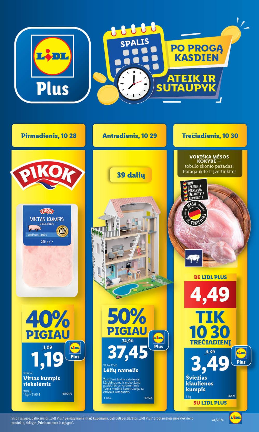 LIDL - Maisto prekių pasiūlymai (2024 10 28 - 2024 11 03) 12