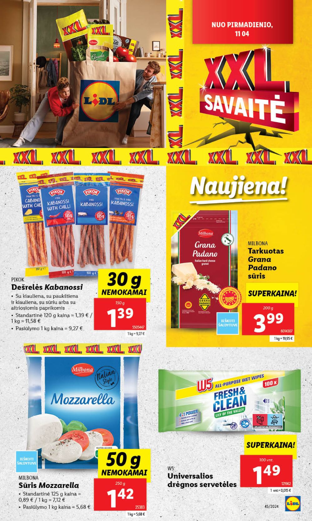 LIDL - XXL savaitė (2024 11 04 - 2024 11 10)