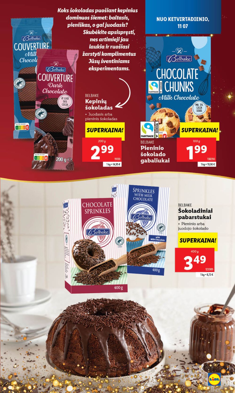 LIDL - BELBAKE - mažiems kepimo stebuklams (2024 11 04 - 2024 11 10) 3