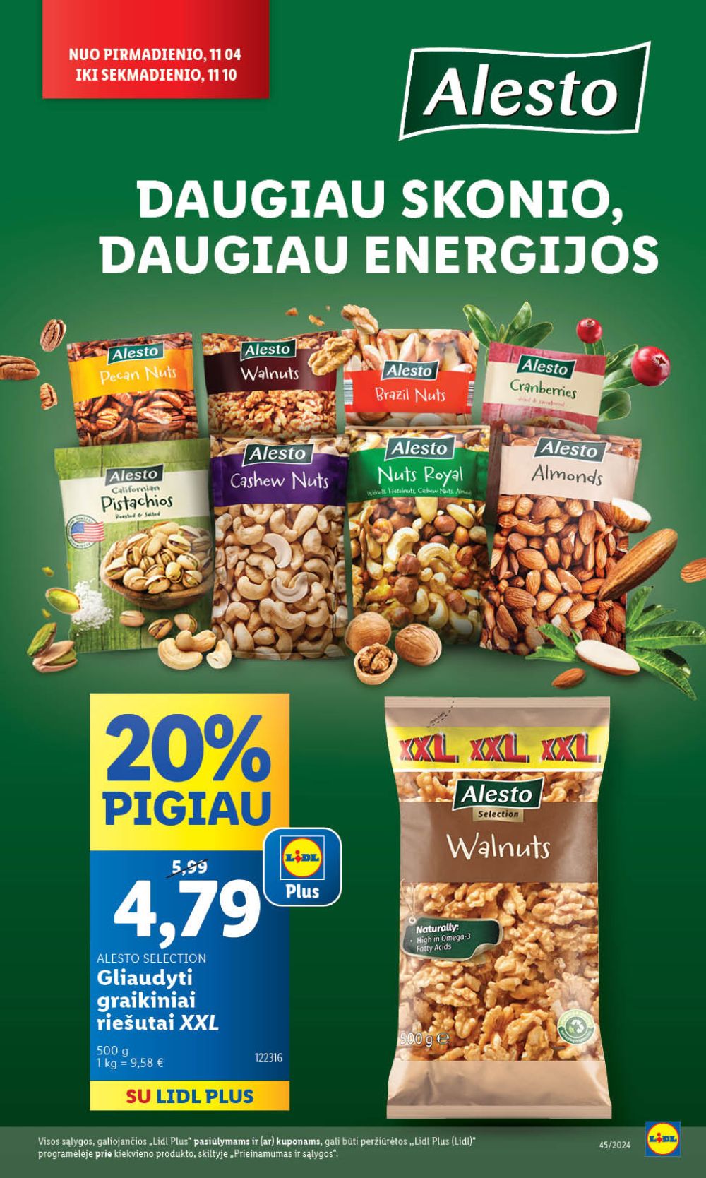 LIDL - Maisto prekių pasiūlymai (2024 11 04 - 2024 11 10) 2