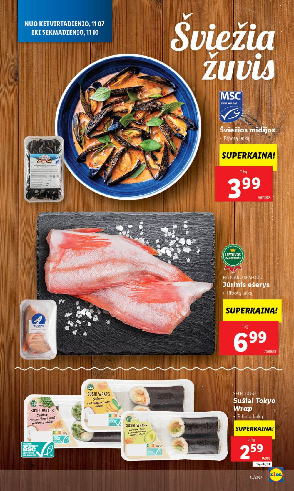 LIDL - Maisto prekių pasiūlymai (2024 11 04 - 2024 11 10) 49