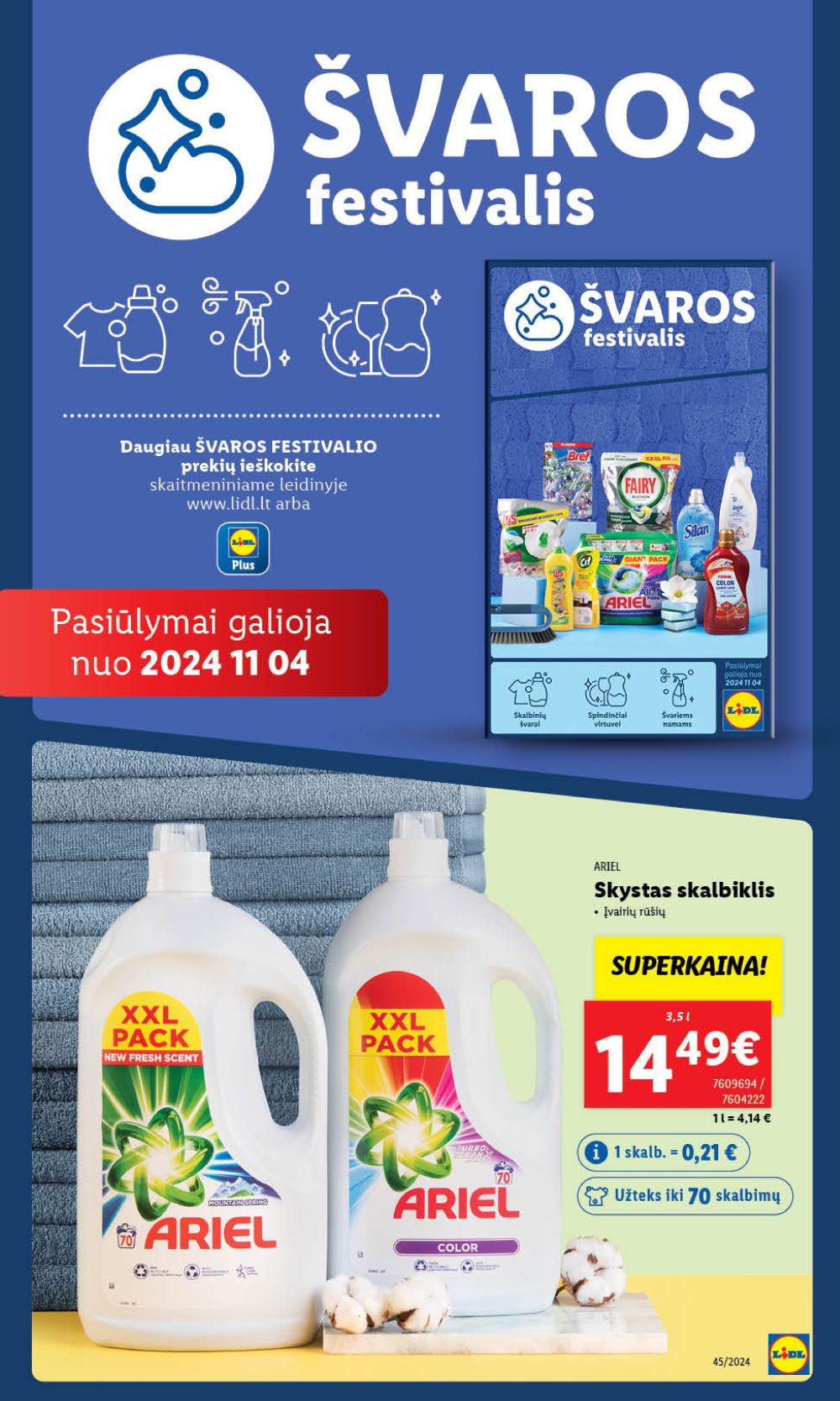 LIDL - Maisto prekių pasiūlymai (2024 11 04 - 2024 11 10) 8