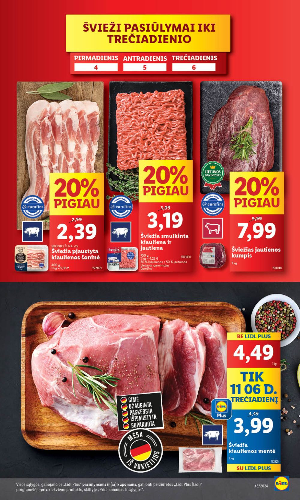 LIDL - Maisto prekių pasiūlymai (2024 11 04 - 2024 11 10) 3