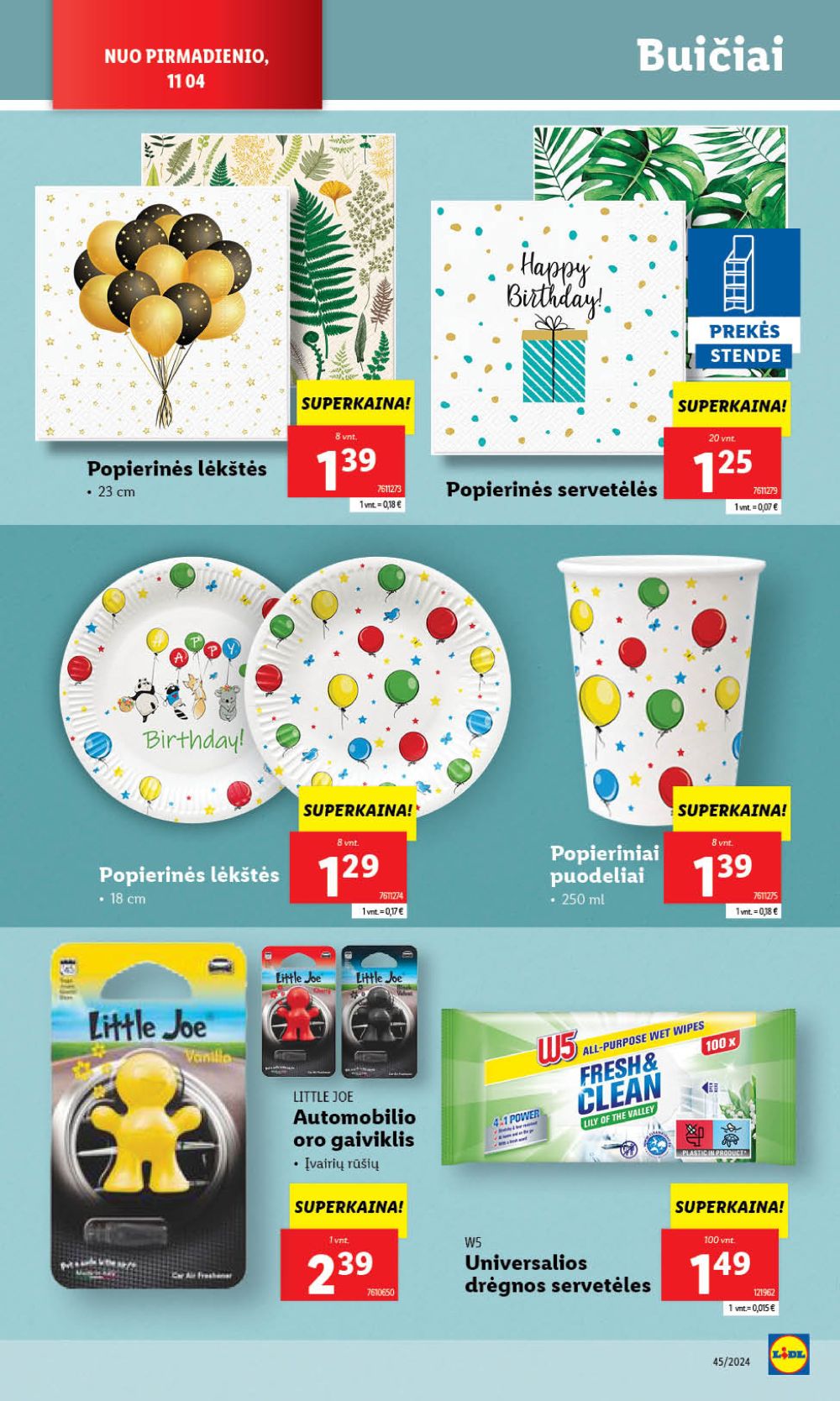 LIDL - Maisto prekių pasiūlymai (2024 11 04 - 2024 11 10) 42