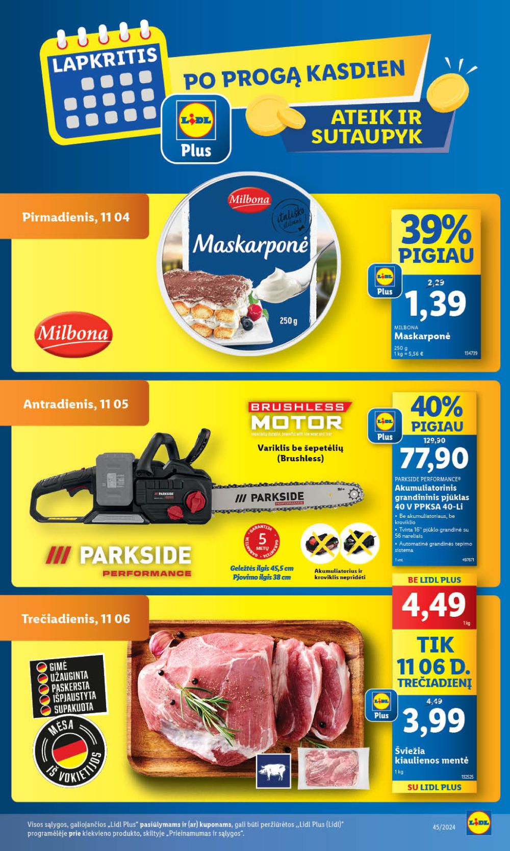 LIDL - Maisto prekių pasiūlymai (2024 11 04 - 2024 11 10) 24