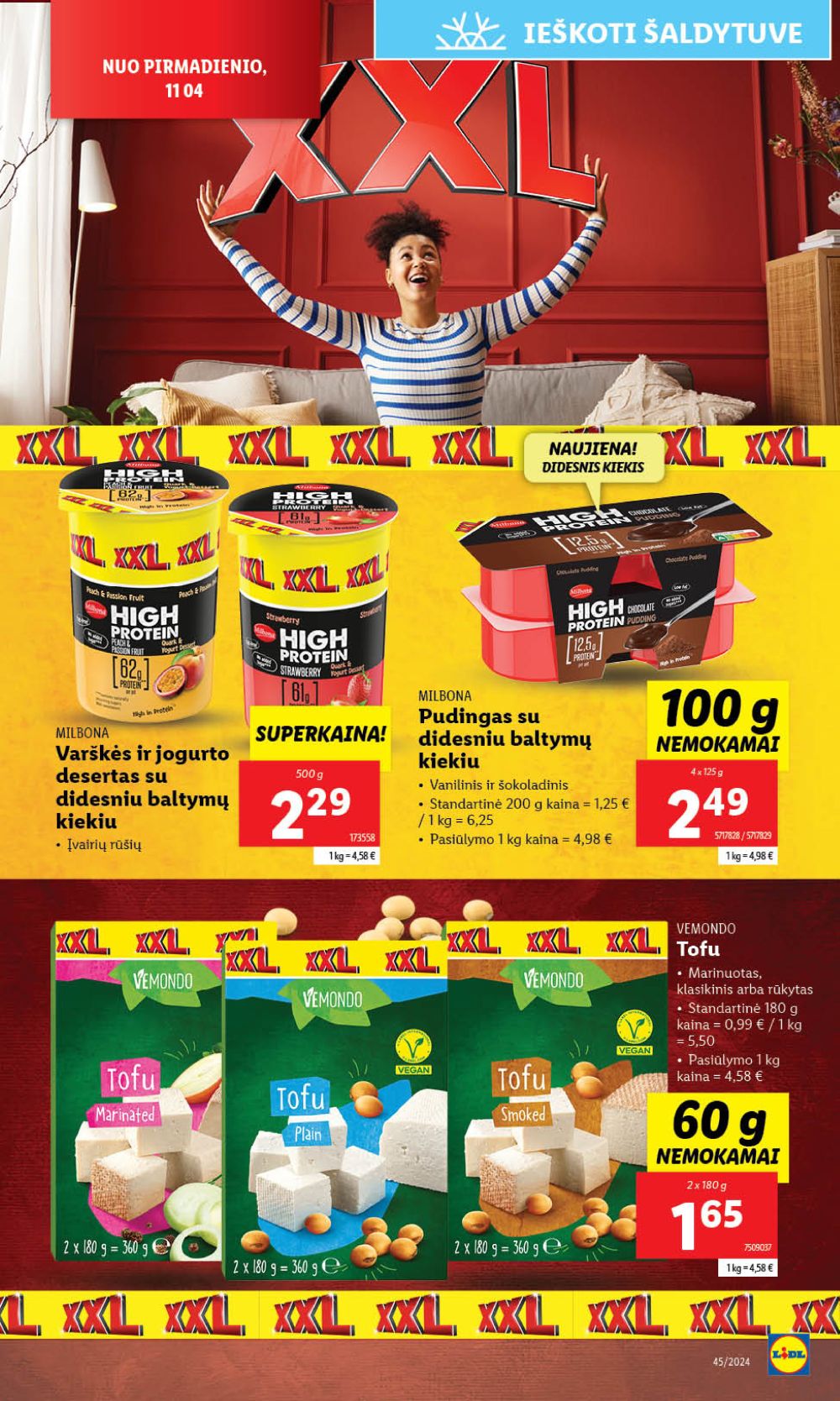 LIDL - Maisto prekių pasiūlymai (2024 11 04 - 2024 11 10) 30