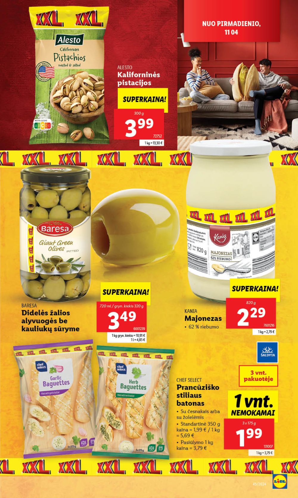 LIDL - Maisto prekių pasiūlymai (2024 11 04 - 2024 11 10) 33