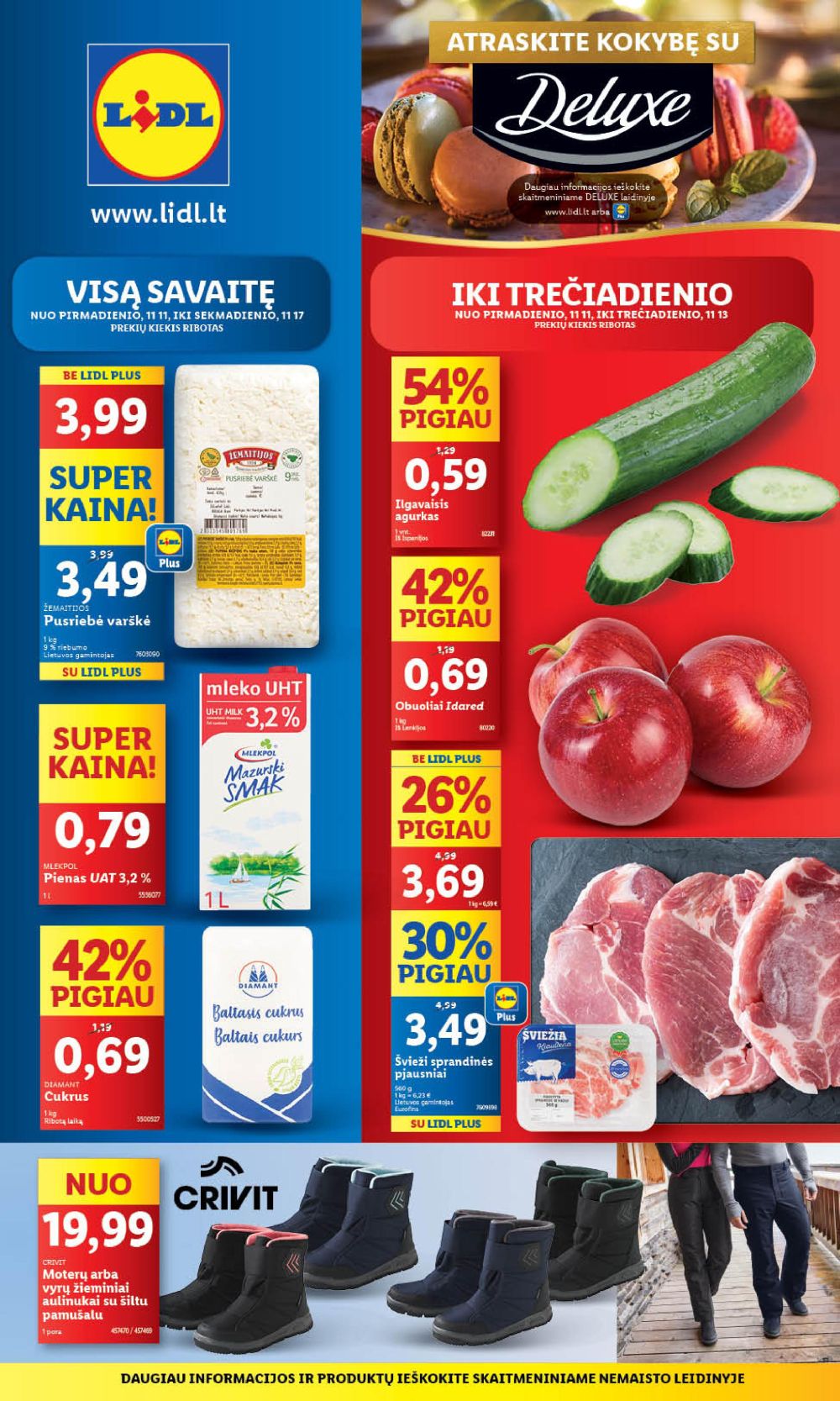 LIDL - Maisto prekių pasiūlymai (2024 11 11 - 2024 11 17)