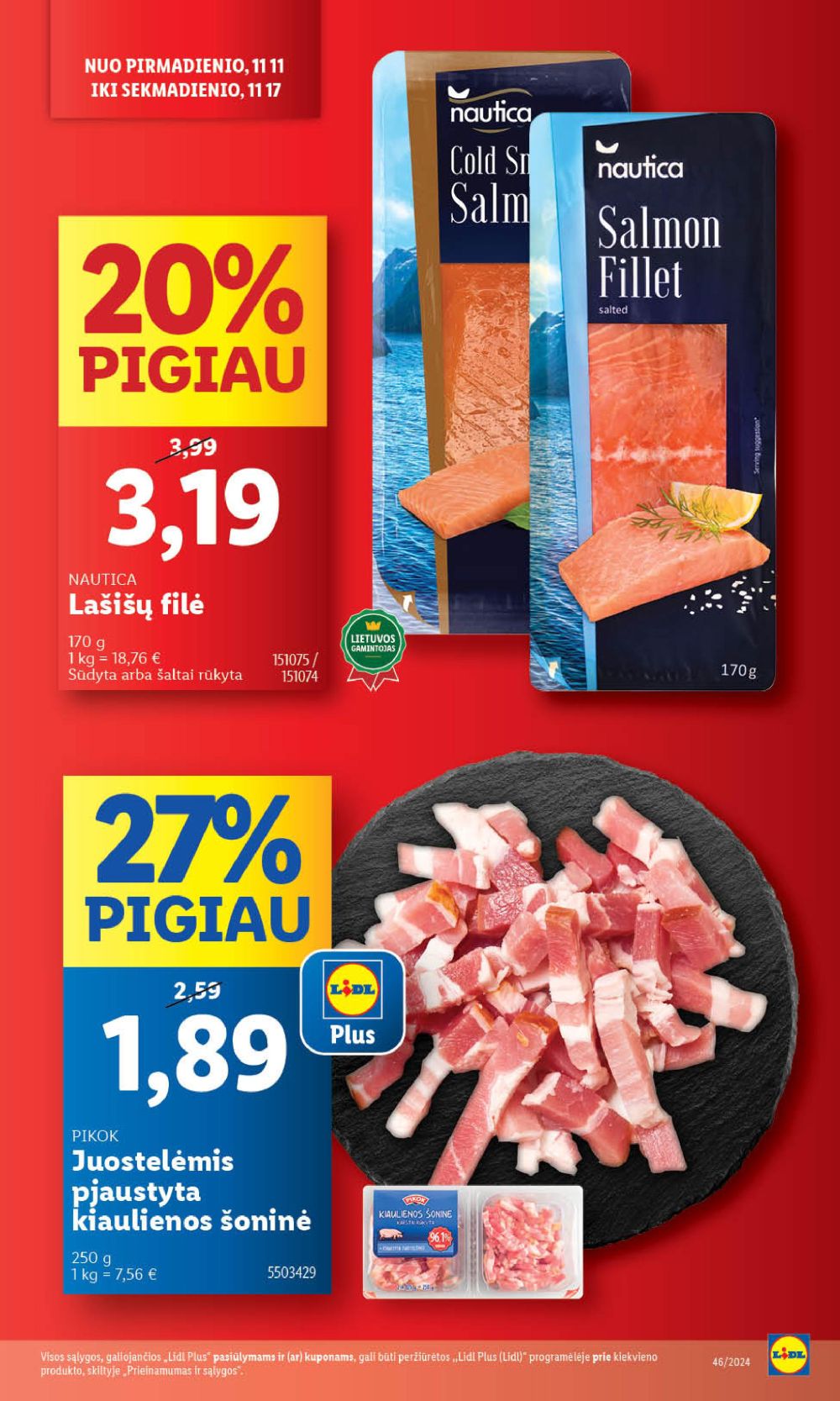 LIDL - Maisto prekių pasiūlymai (2024 11 11 - 2024 11 17) 10