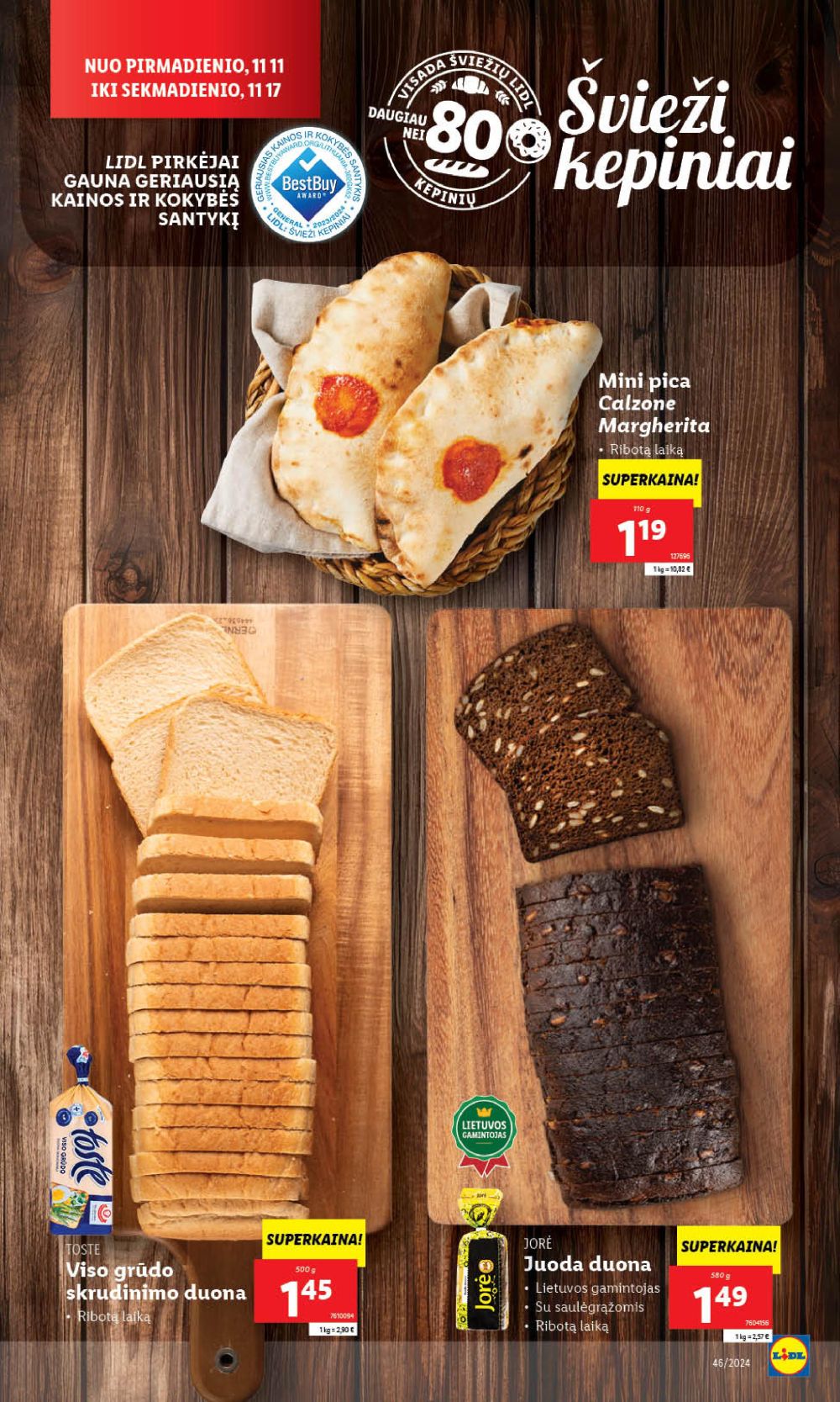 LIDL - Maisto prekių pasiūlymai (2024 11 11 - 2024 11 17) 6