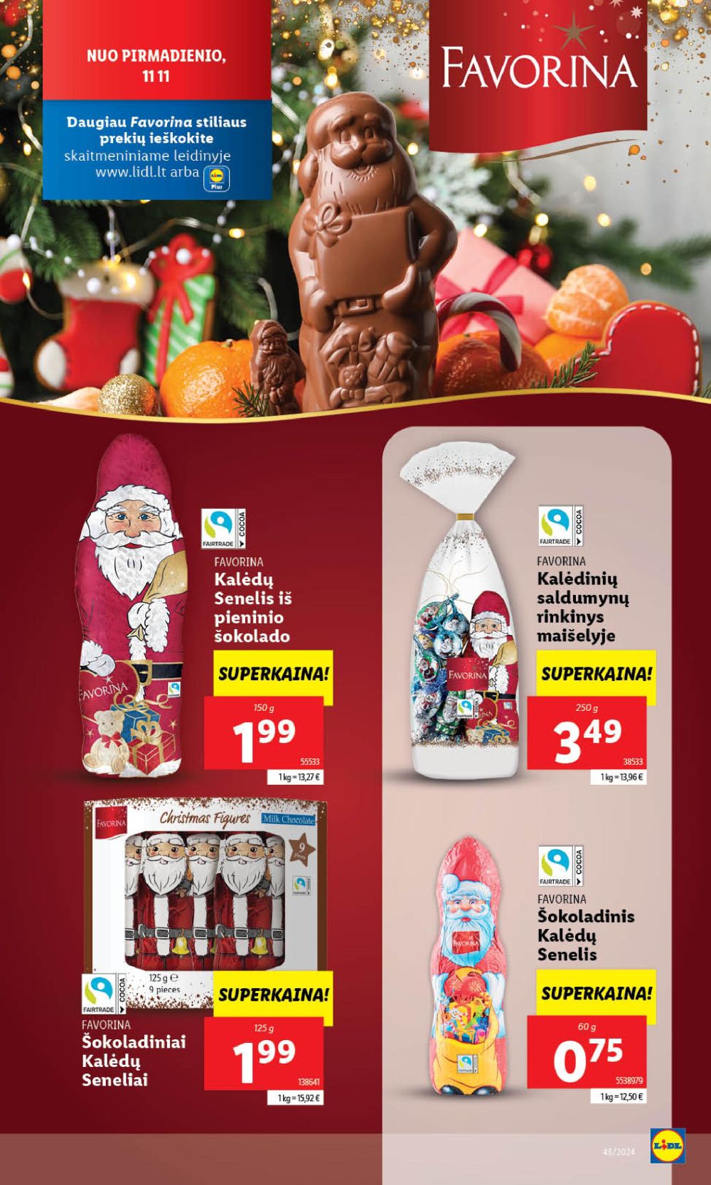 LIDL - Maisto prekių pasiūlymai (2024 11 11 - 2024 11 17) 34