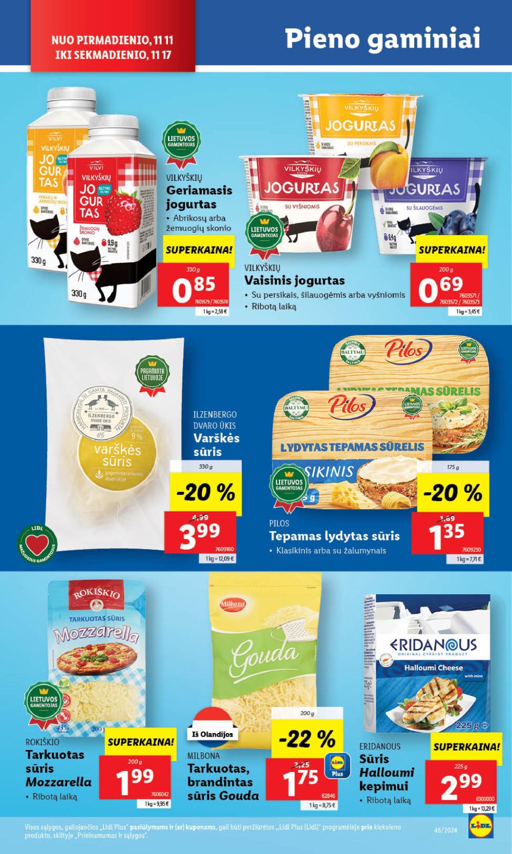 LIDL - Maisto prekių pasiūlymai (2024 11 11 - 2024 11 17) 18