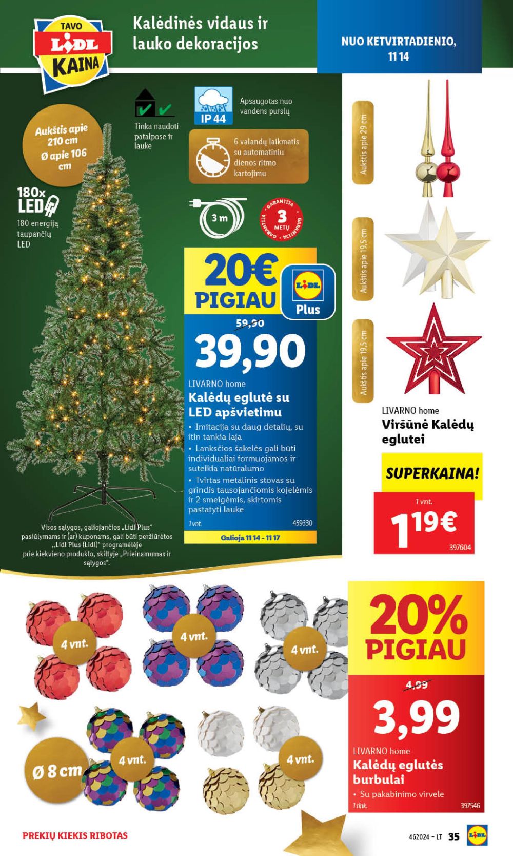 LIDL - Ne maisto prekių pasiūlymai (2024 11 11 - 2024 11 17) 35