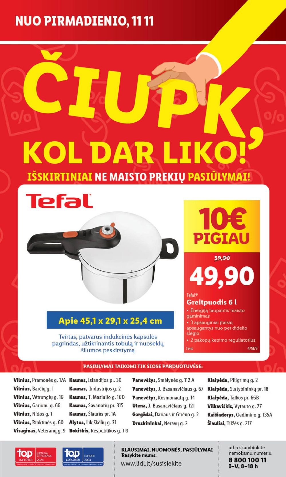 LIDL - Čiupk, kol dar liko (2024 11 11 -) 10