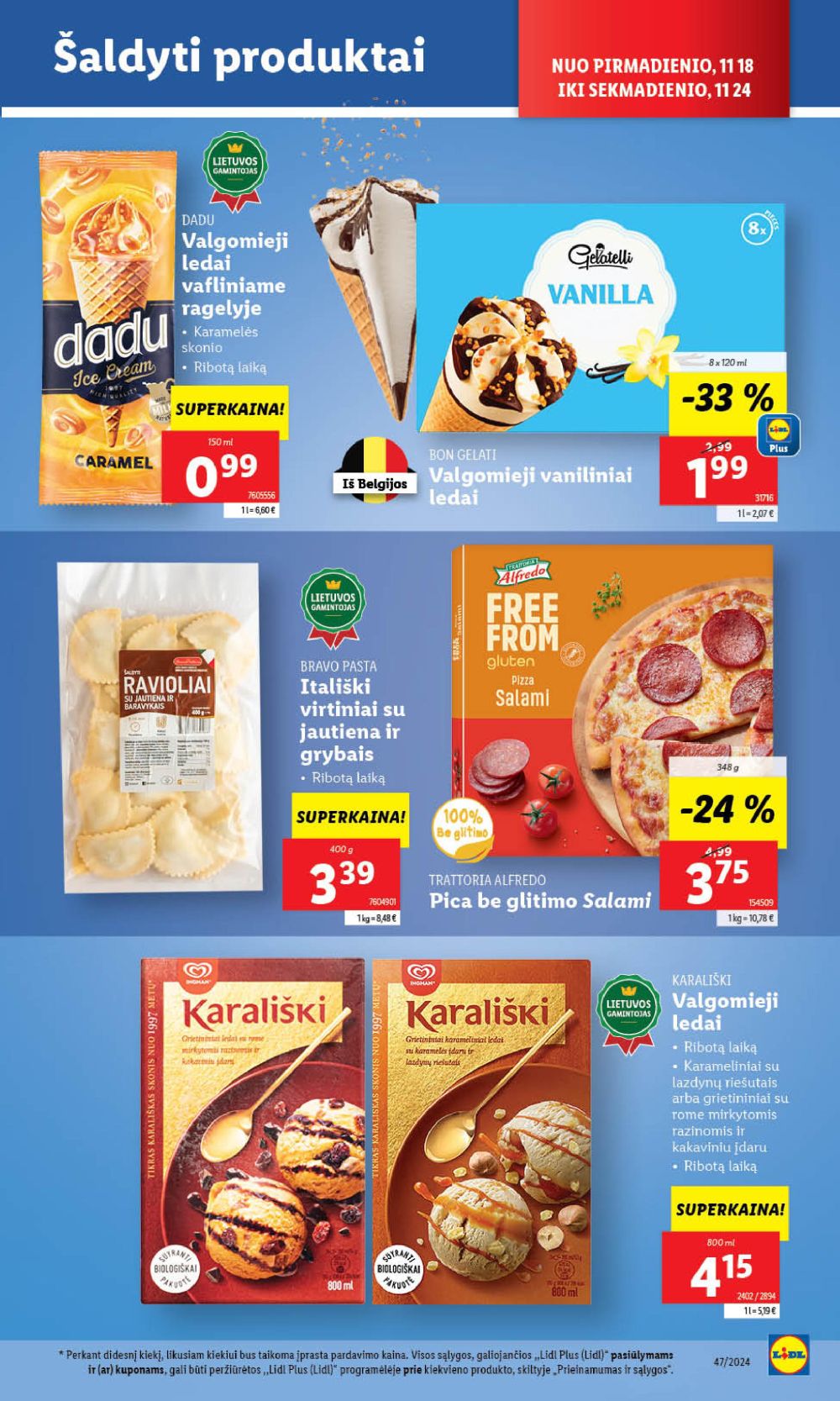 LIDL - Maisto prekių pasiūlymai (2024 11 18 - 2024 11 24) 21