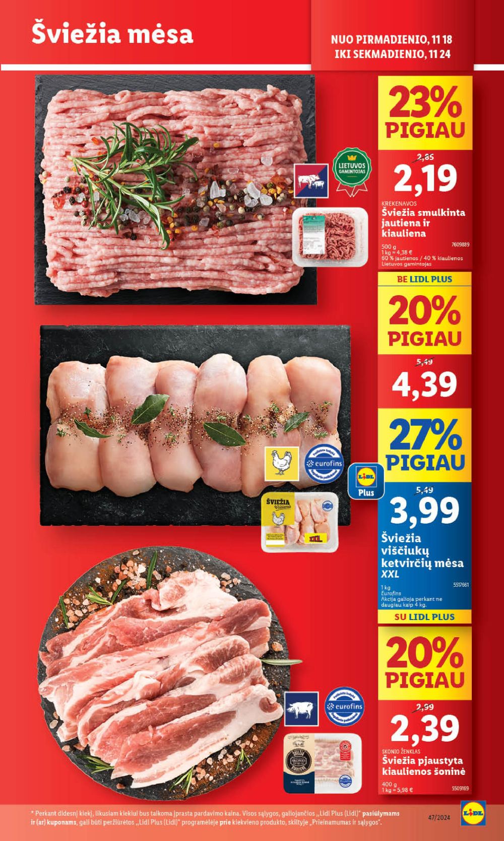 LIDL - Maisto prekių pasiūlymai (2024 11 18 - 2024 11 24) 4