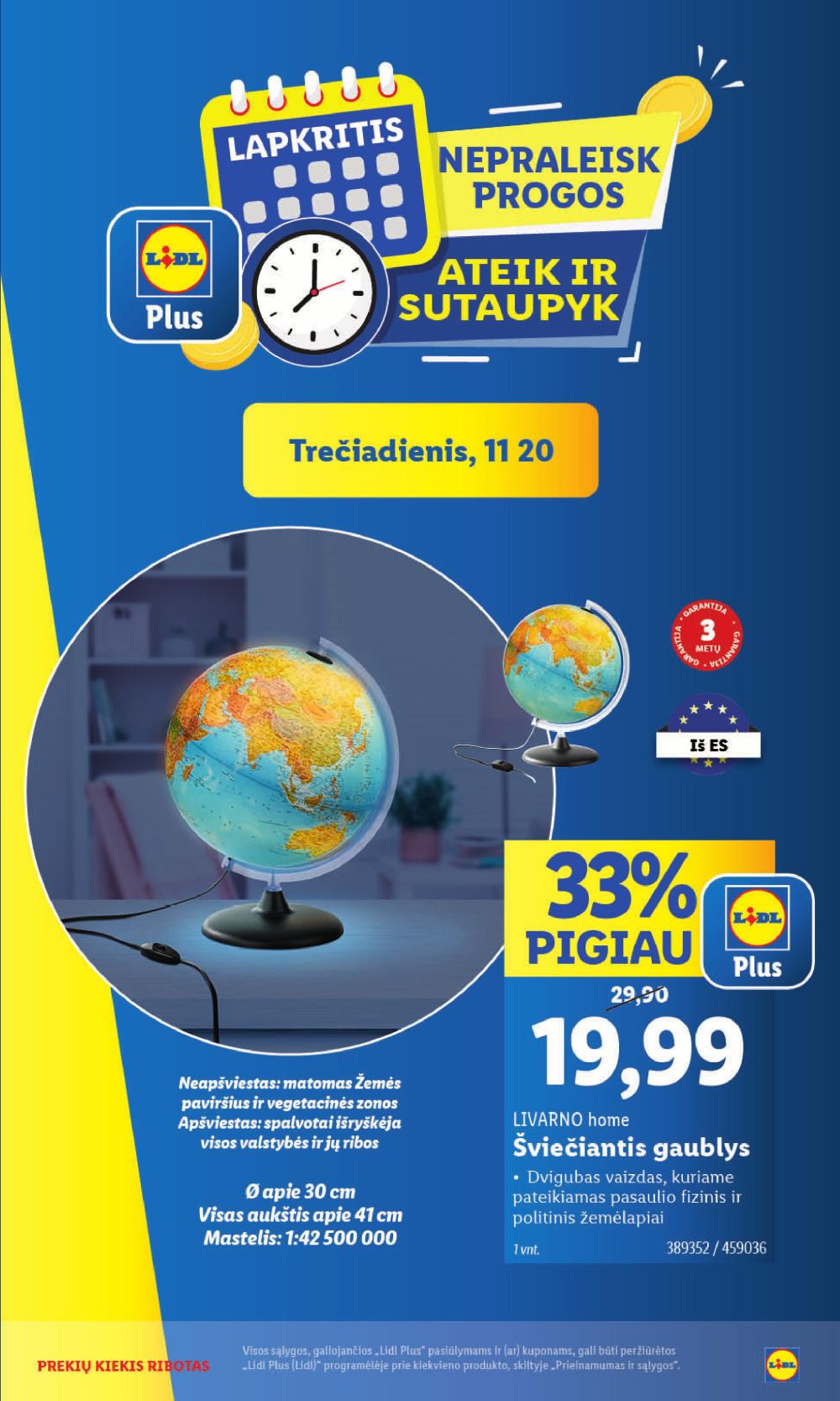 LIDL - Ne maisto prekių pasiūlymai (2024 11 18 - 2024 11 24) 35